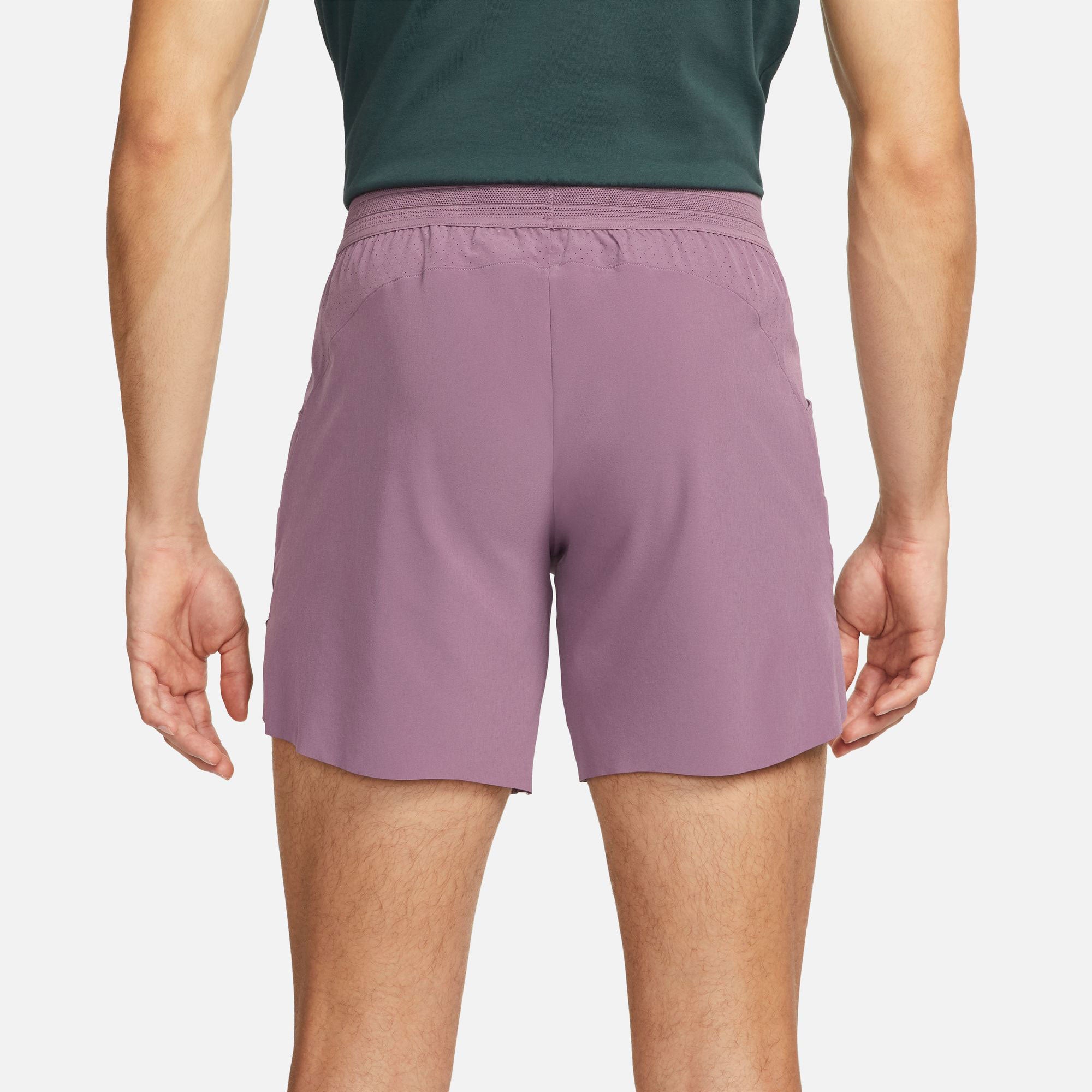 NikeCourt Rafa Dri-FIT ADV Men's 7-Inch Tennis Shorts Purple (2)