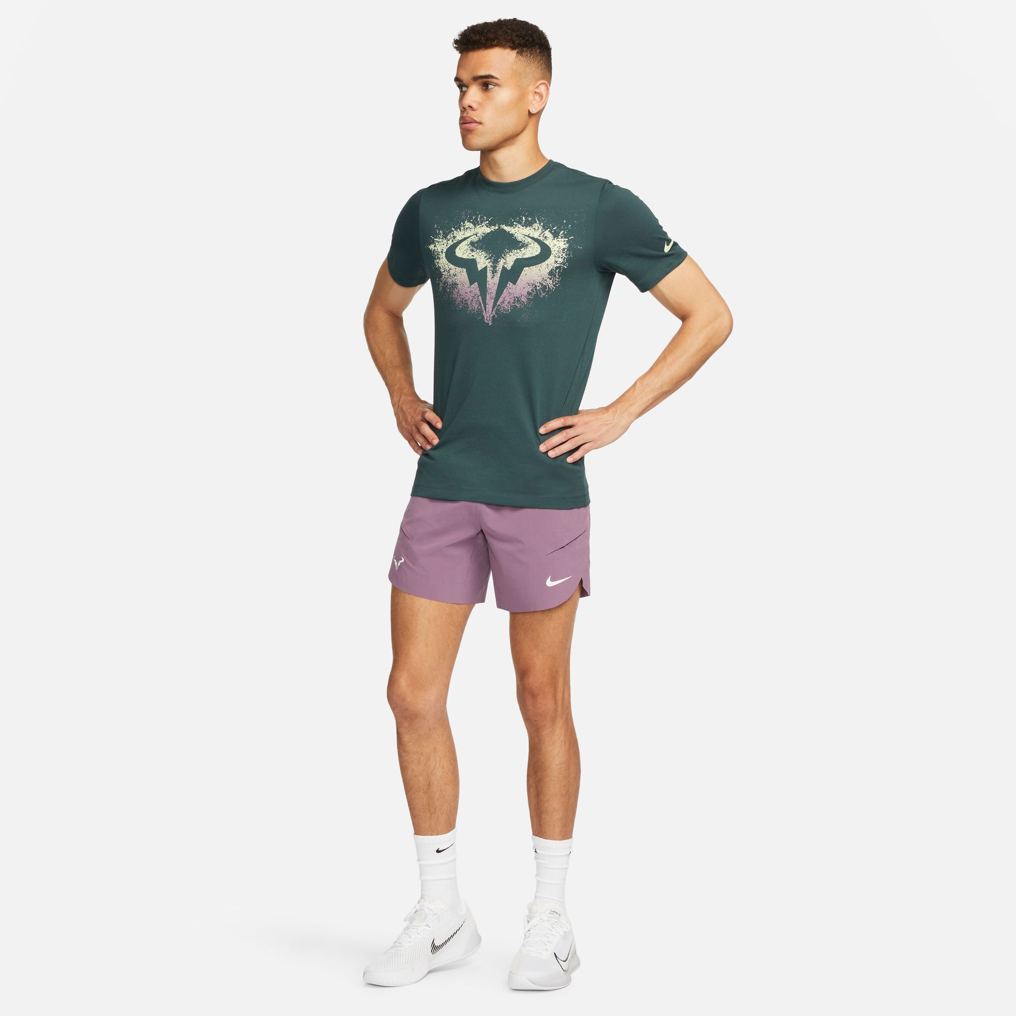 NikeCourt Rafa Dri-FIT ADV Men's 7-Inch Tennis Shorts Purple (8)