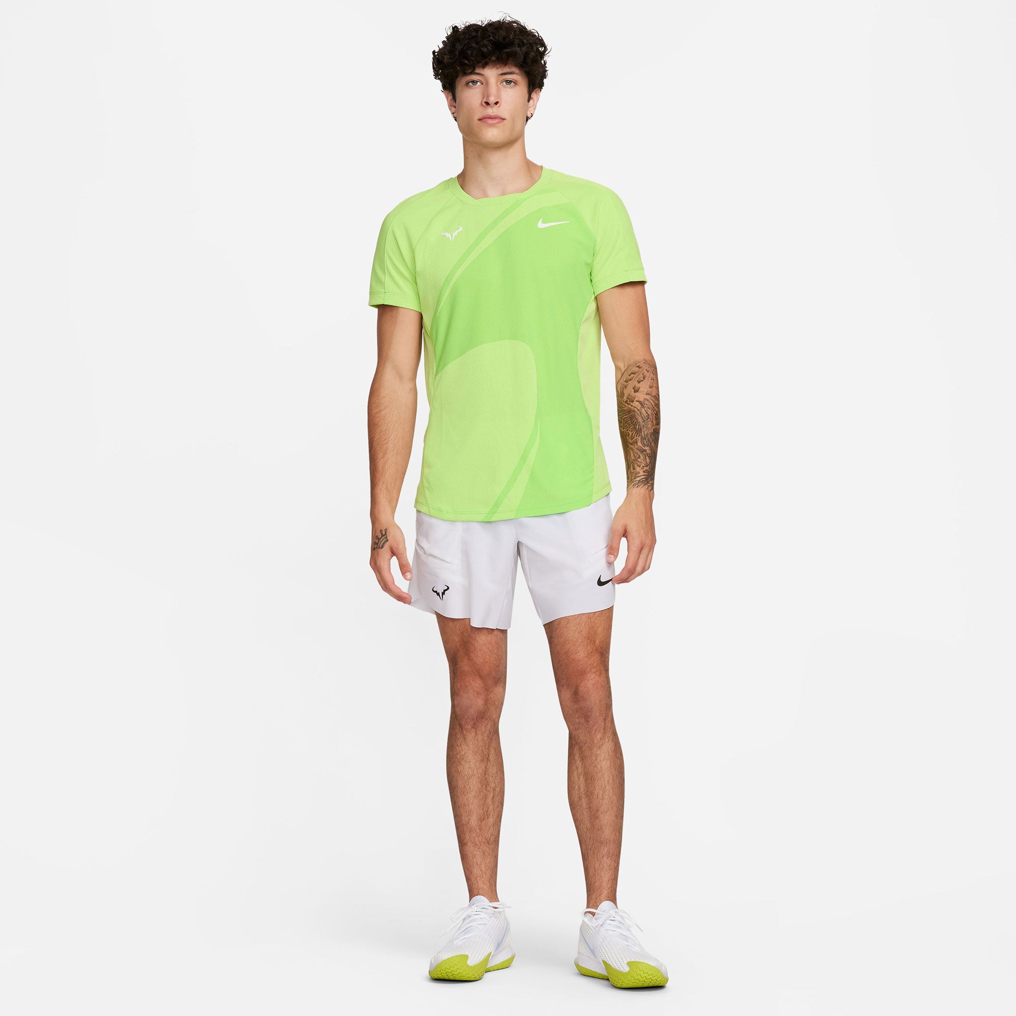 NikeCourt Rafa Dri-FIT ADV Men's Tennis Shirt Green (5)