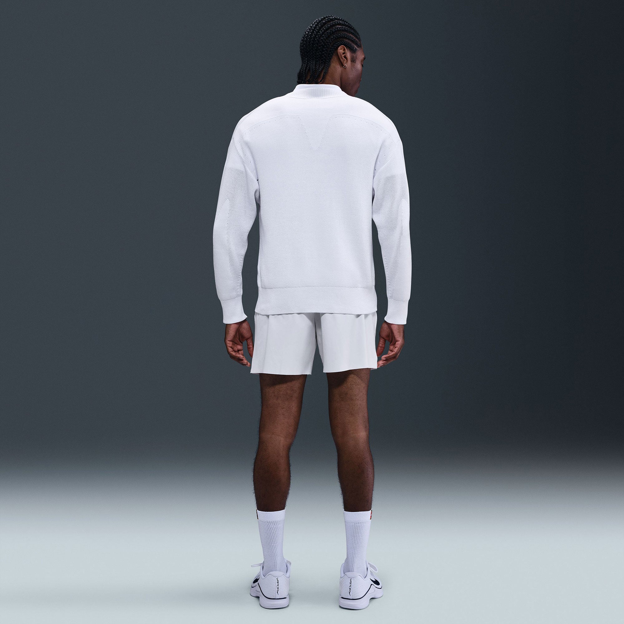 NikeCourt Slam London Men's Tennis Cardigan - White (5)