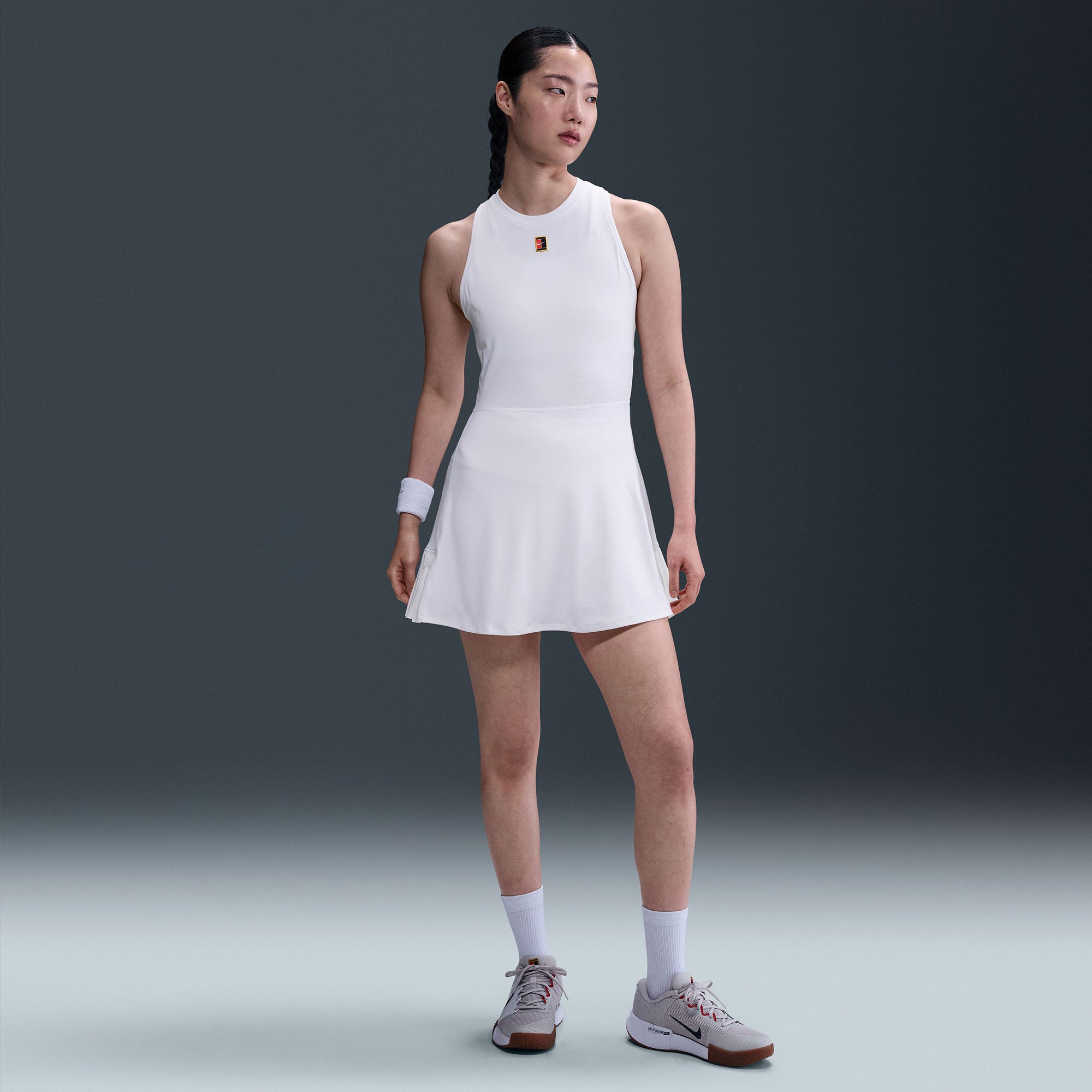 NikeCourt Slam London Women's Dri-FIT Tennis Dress - White | Tennis Only NikeCourt Slam London Women's Dri-FIT Tennis Dress - White | Tennis Only