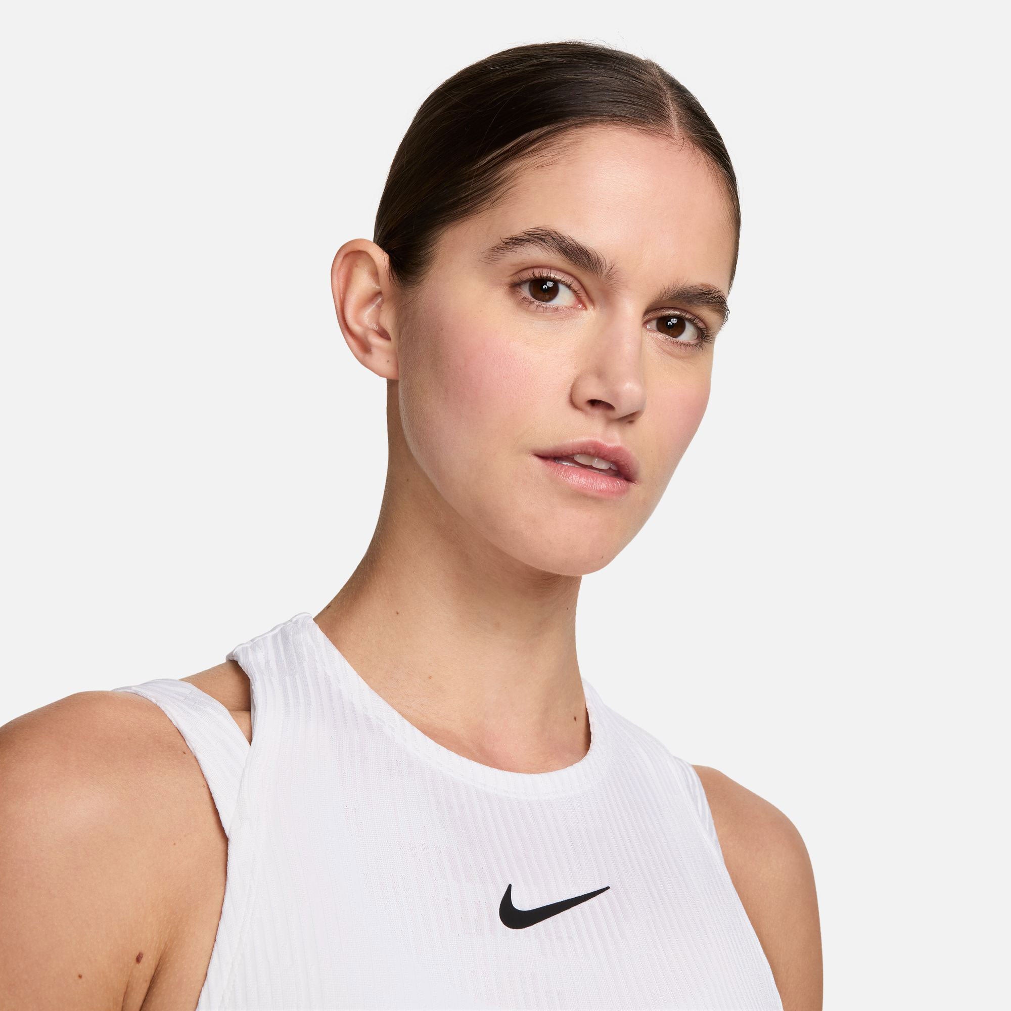 NikeCourt Slam London Women's Dri-FIT Tennis Tank - White (3)