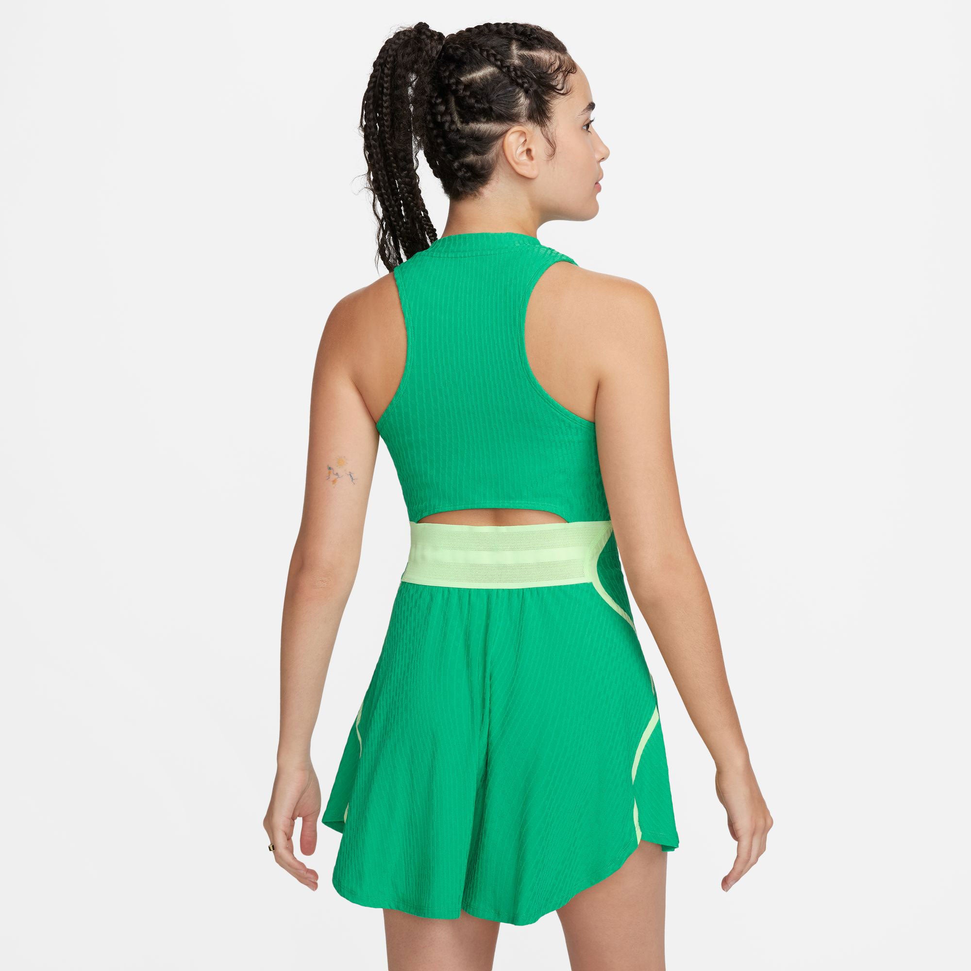 NikeCourt Slam Melbourne Women's Dri-FIT Tennis Dress - Green (2)