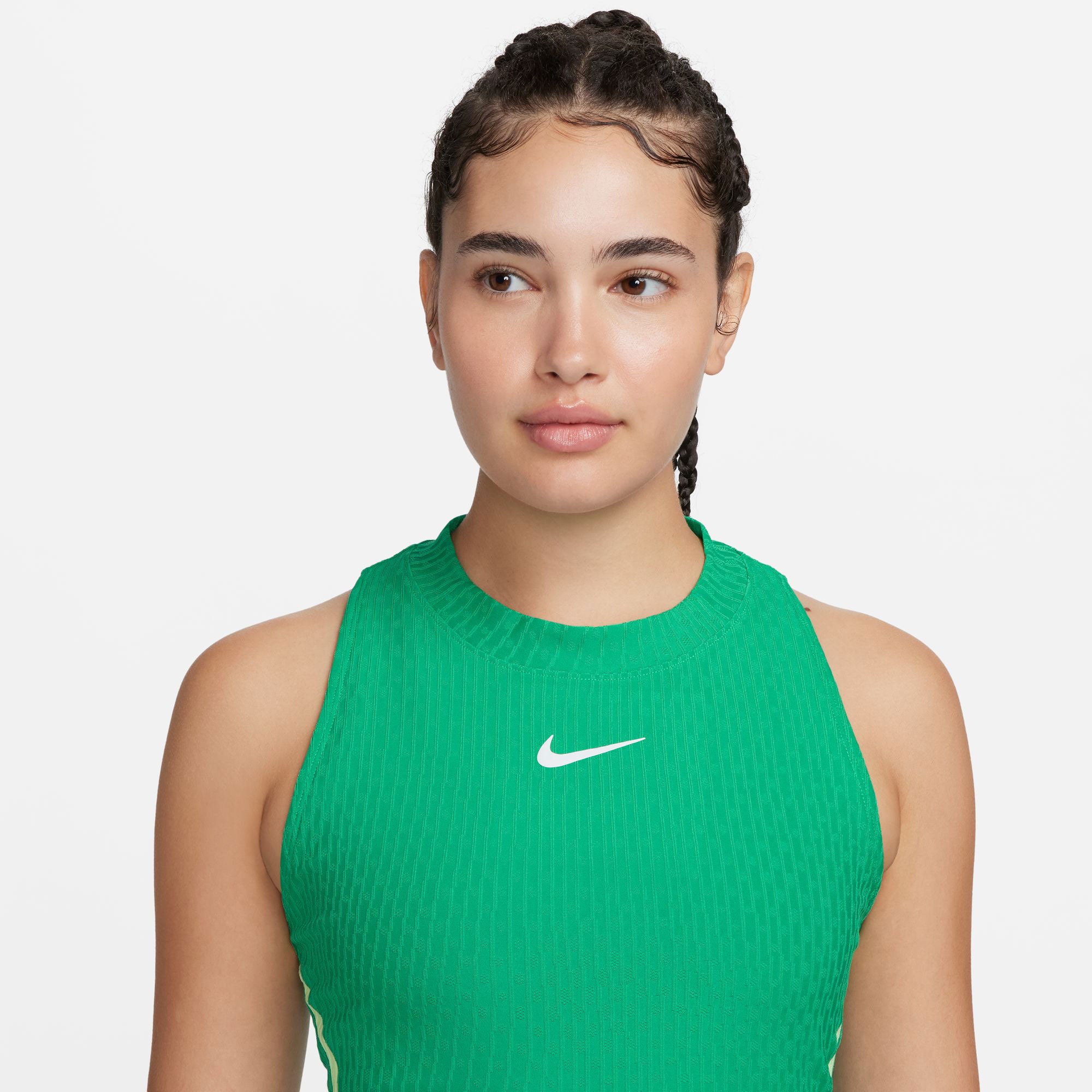 NikeCourt Slam Melbourne Women's Dri-FIT Tennis Dress - Green (3)