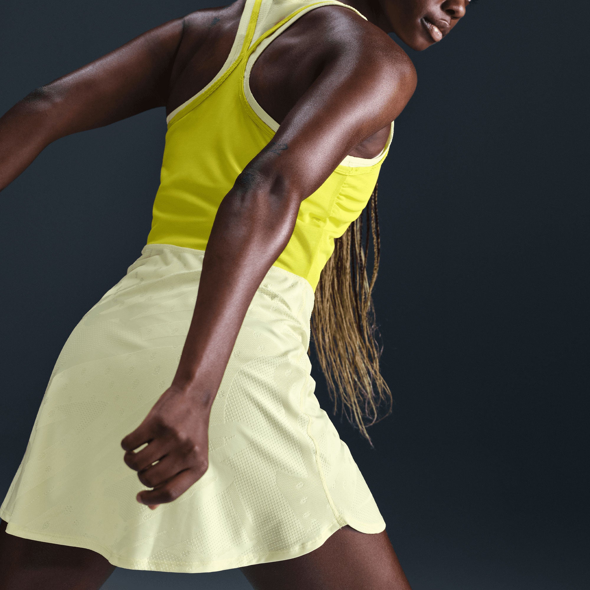NikeCourt Slam Melbourne Women's Dri-FIT Tennis Dress - Green (4)