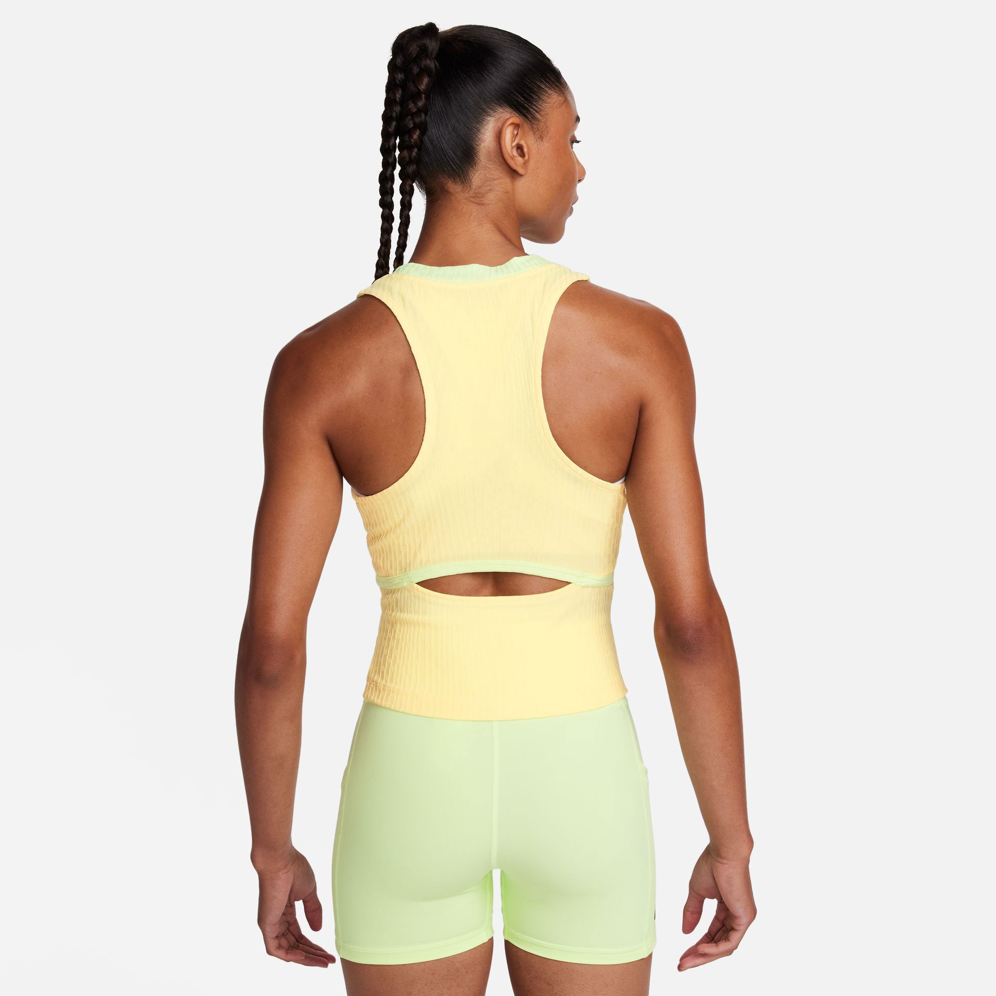 NikeCourt Slam Melbourne Women's Dri-FIT Tennis Tank - Yellow (2)