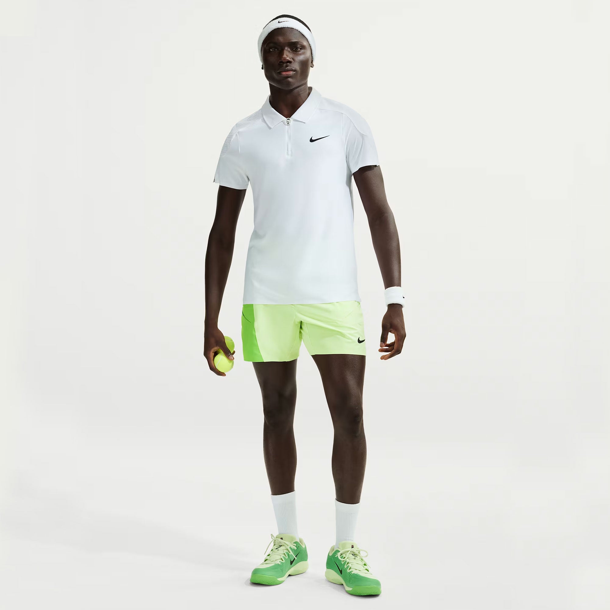NikeCourt Slam Men's Dri-FIT 6-Inch Tennis Shorts - Green (1)