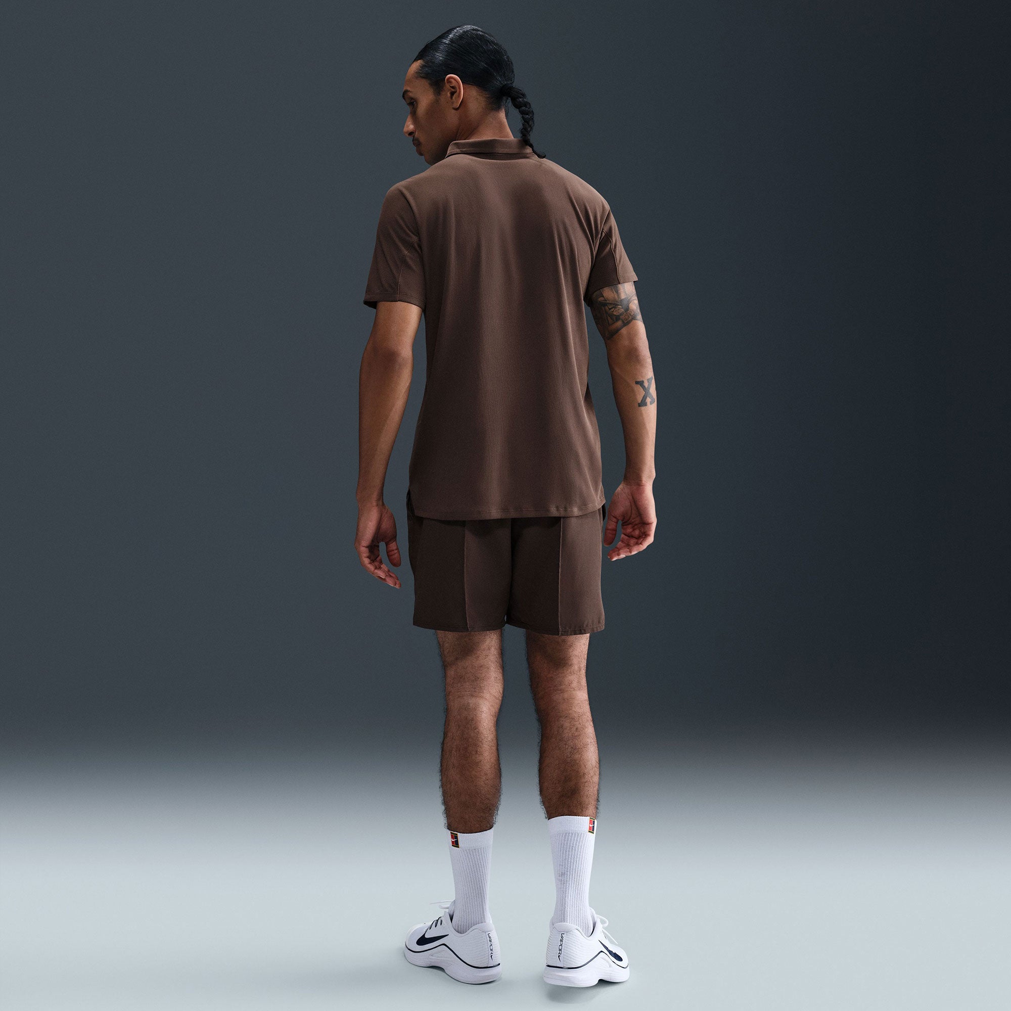 NikeCourt Slam New York Men's Dri-FIT ADV Tennis Polo - Brown (5)
