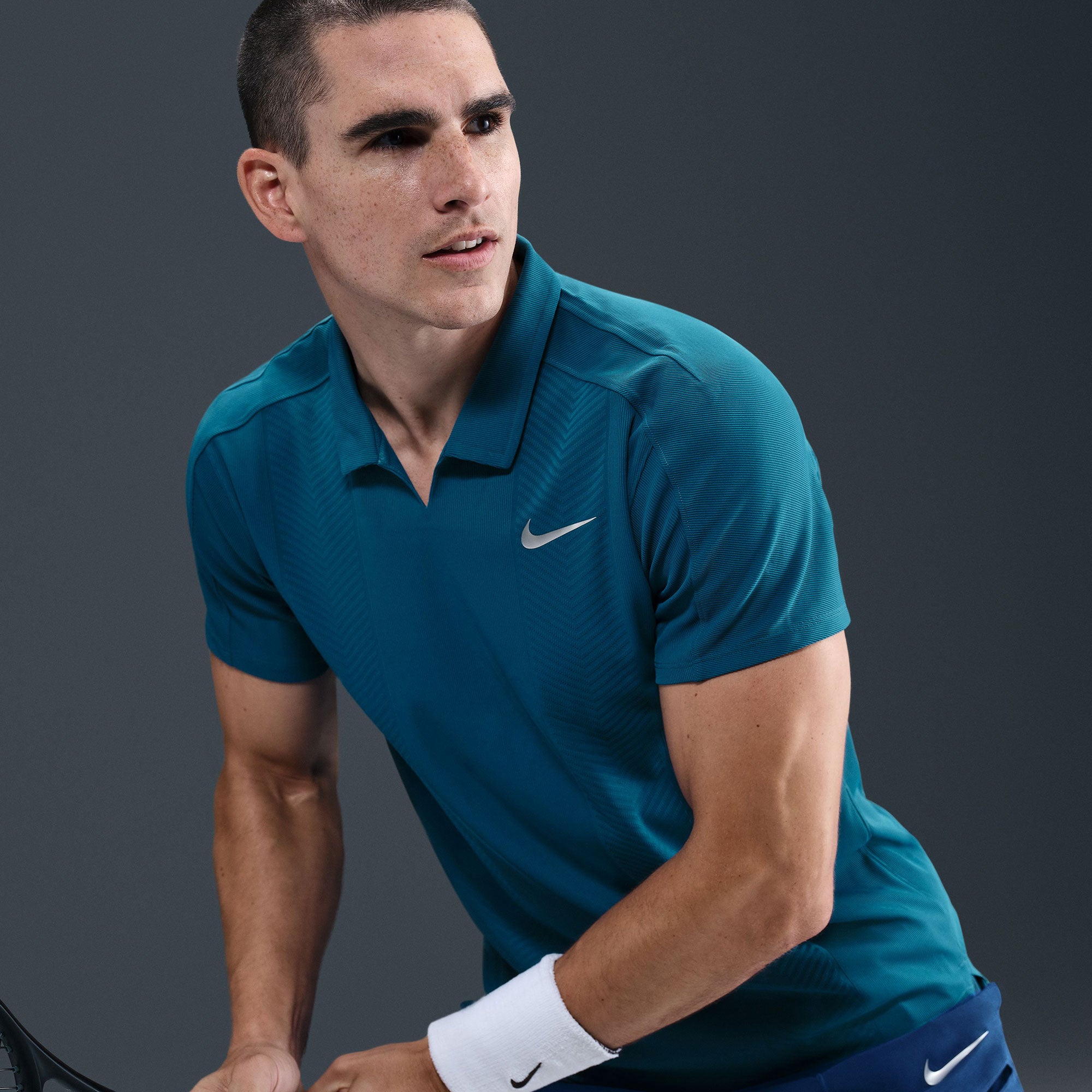 NikeCourt Slam New York Men's Dri-FIT ADV Tennis Polo - Green (3)