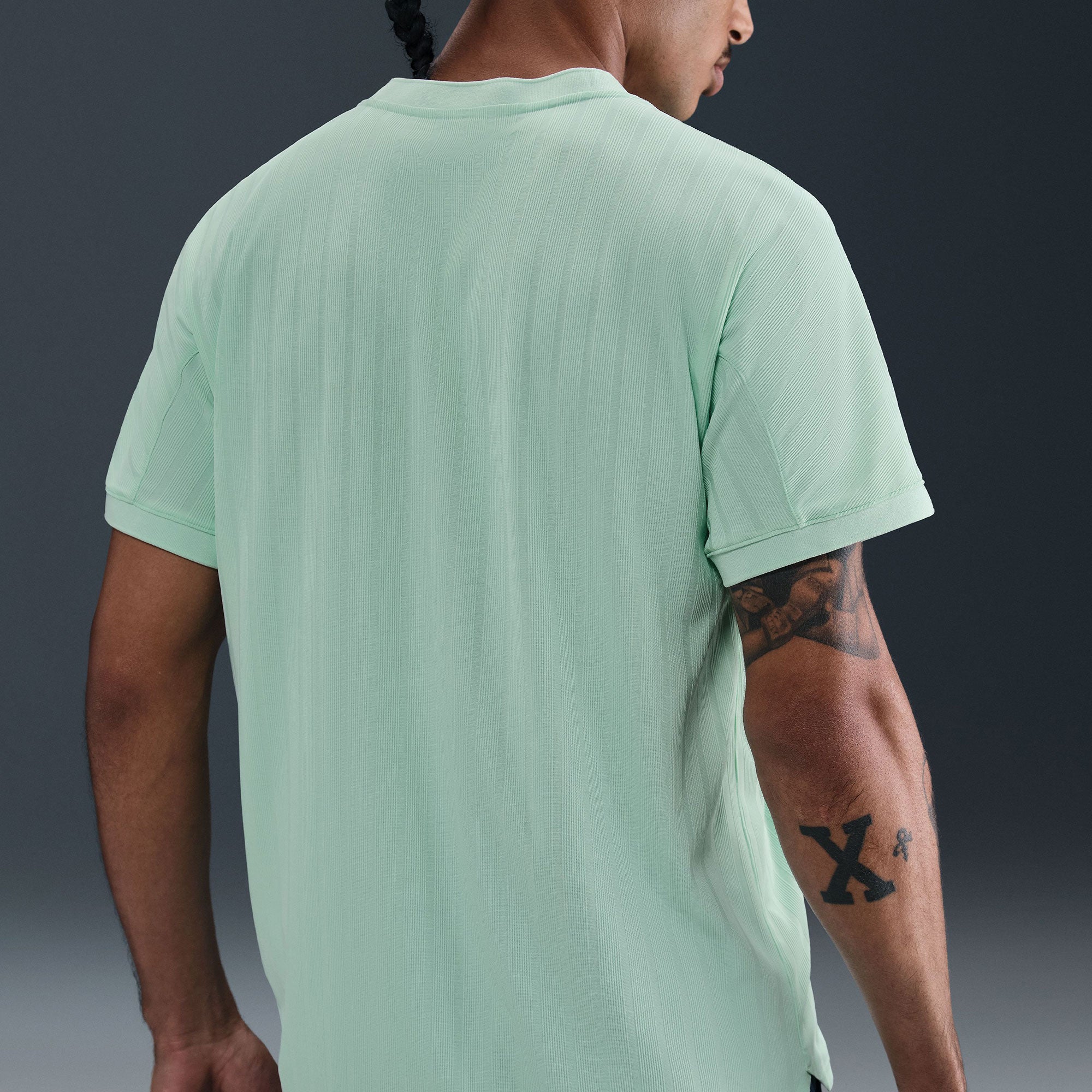 NikeCourt Slam New York Men's Dri-FIT ADV Tennis Shirt - Green (2)