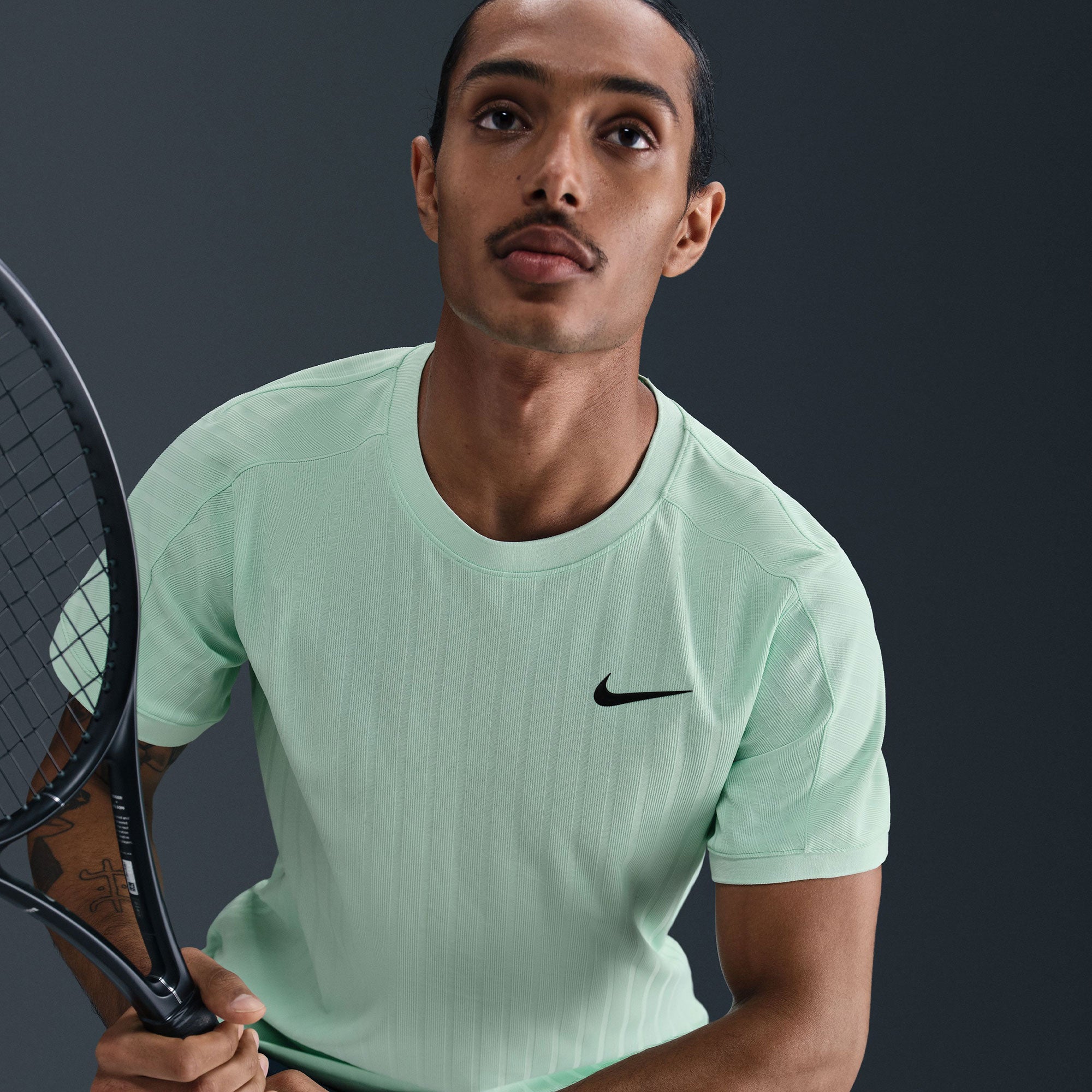 NikeCourt Slam New York Men's Dri-FIT ADV Tennis Shirt - Green (3)