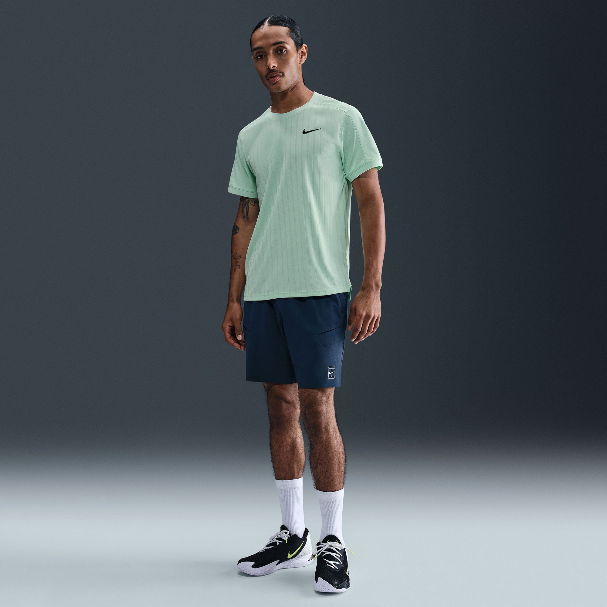 NikeCourt Slam New York Men's Dri-FIT ADV Tennis Shirt - Green (4)