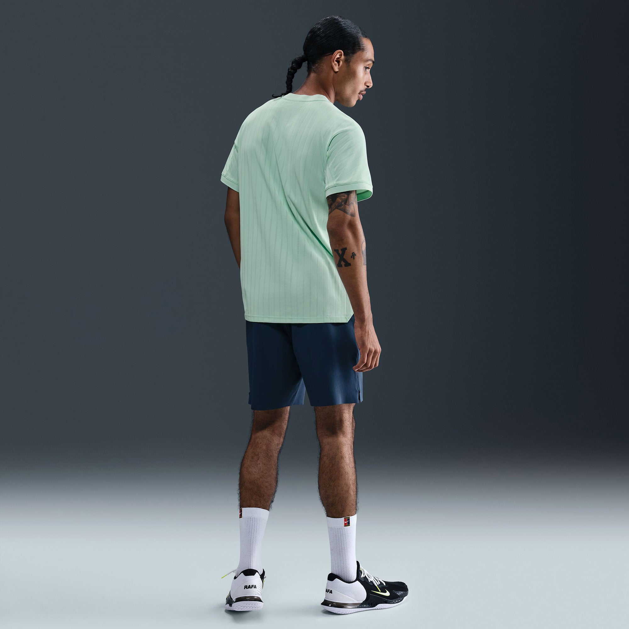 NikeCourt Slam New York Men's Dri-FIT ADV Tennis Shirt - Green (5)