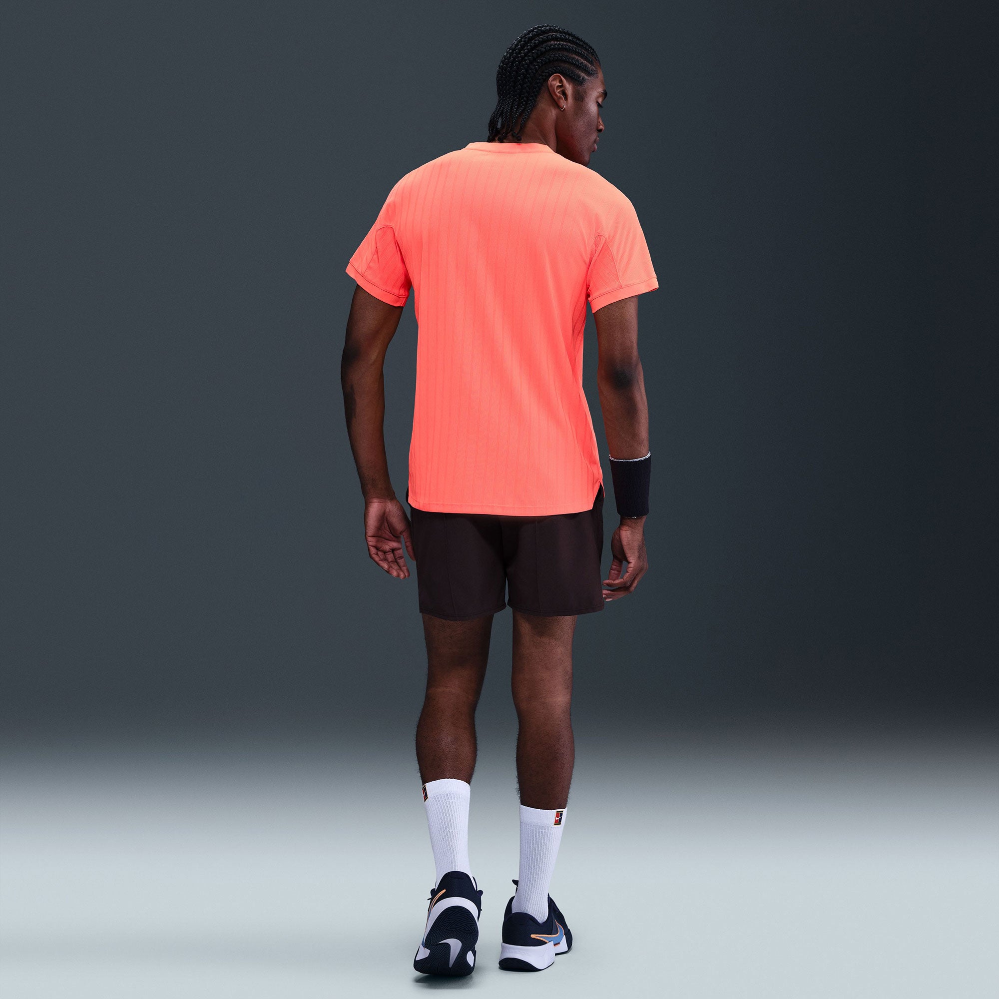 NikeCourt Slam New York Men's Dri-FIT ADV Tennis Shirt - Orange (5)