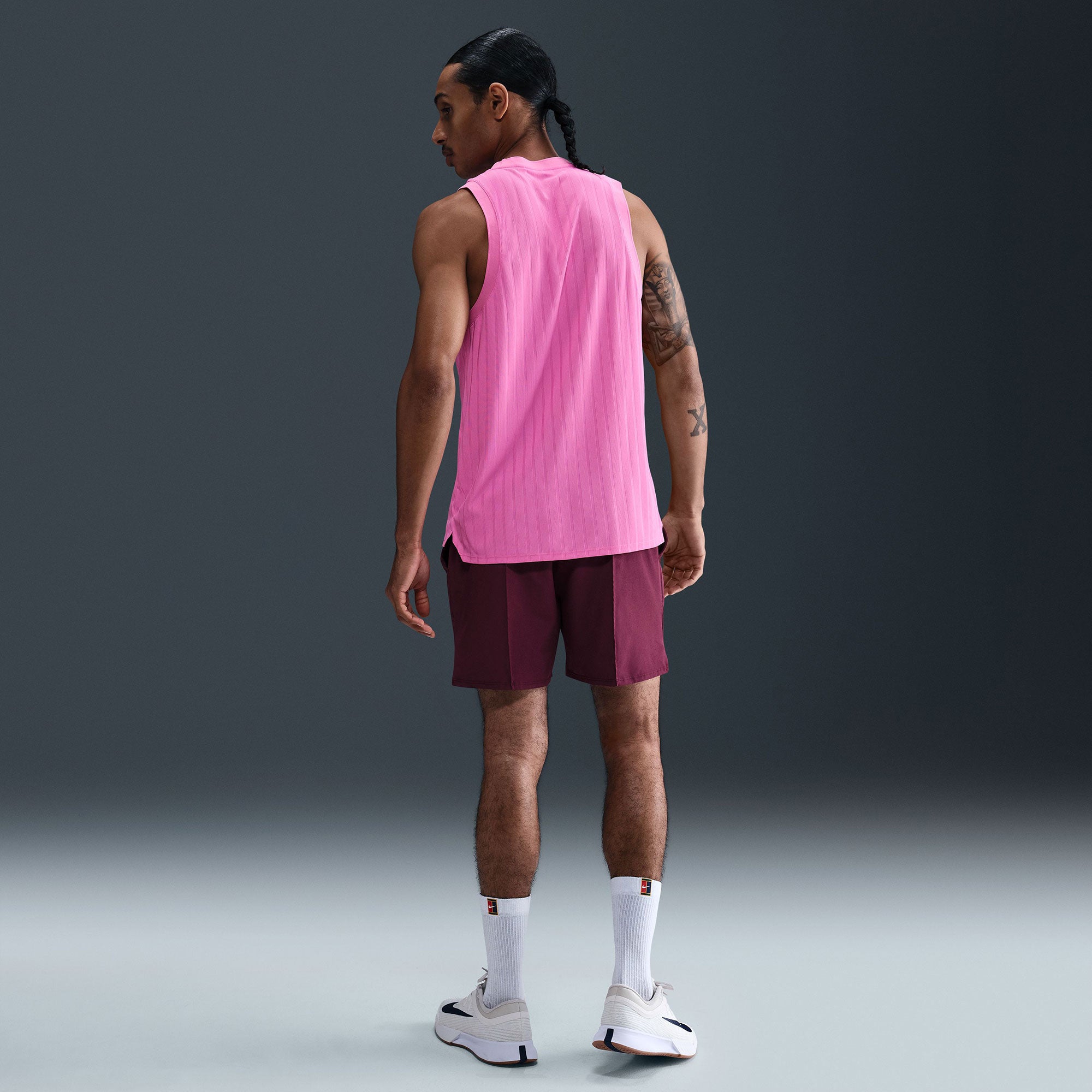 NikeCourt Slam New York Men's Dri-FIT ADV Tennis Tank - Pink (5)