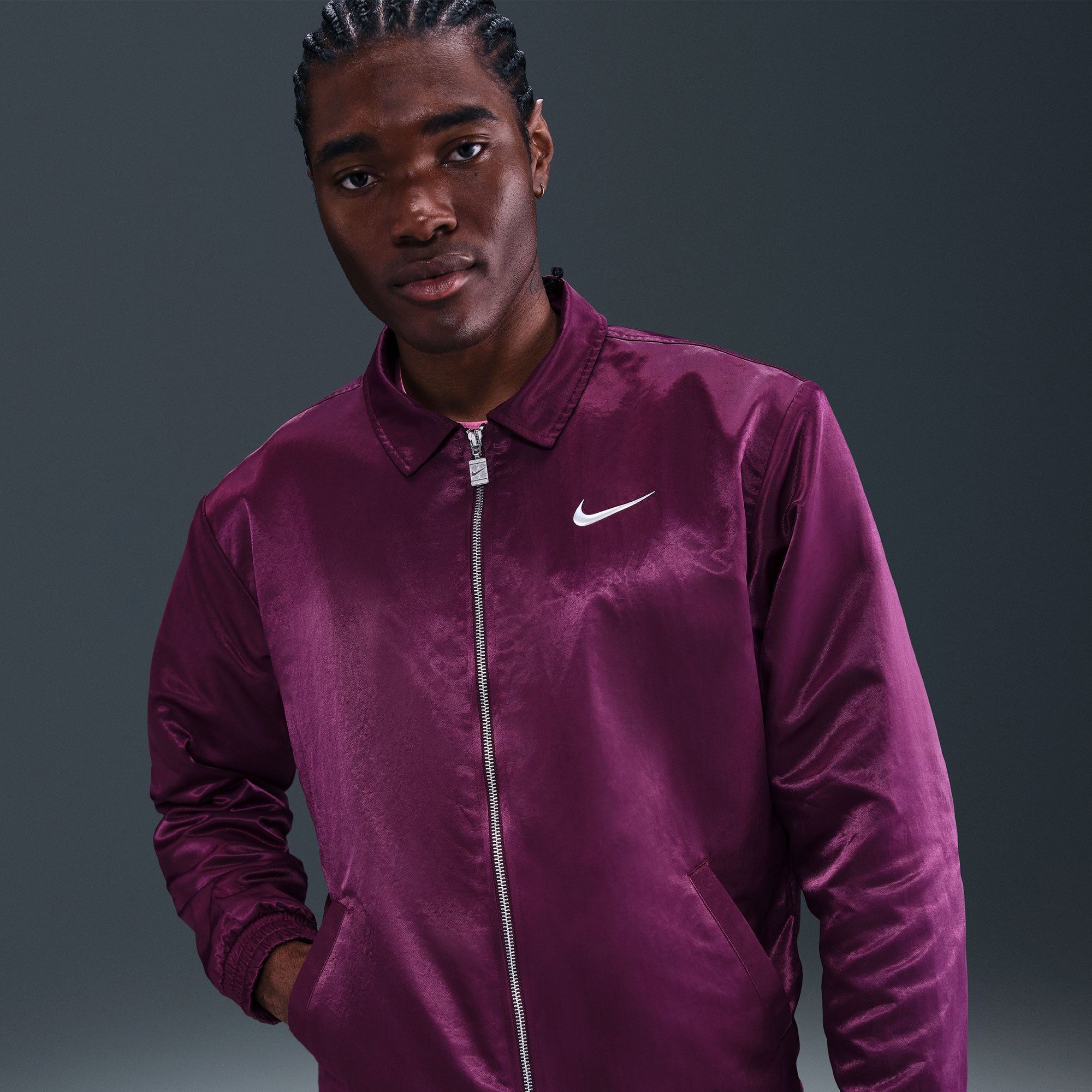 NikeCourt Slam New York Men's Dri-FIT Tennis Jacket - Red (1)