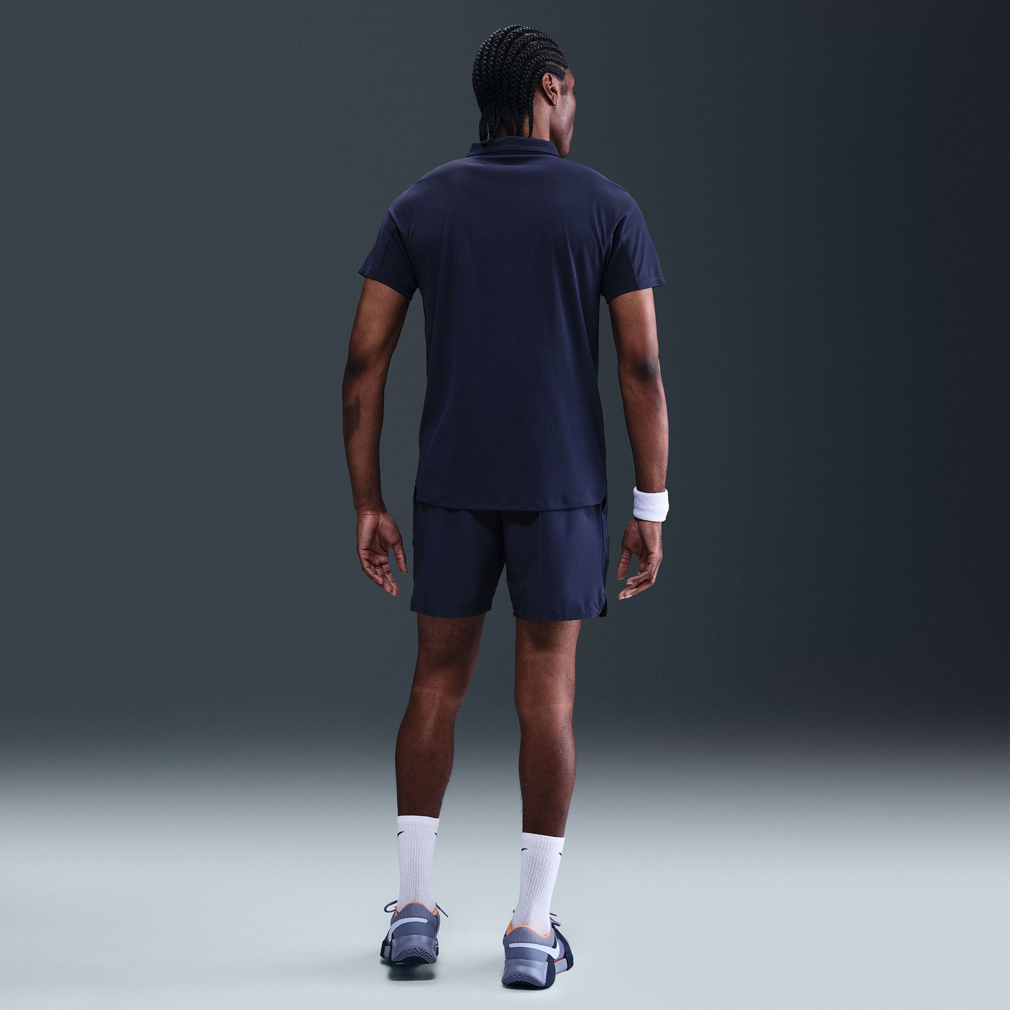NikeCourt Slam New York Men's Dri-FIT 6-Inch Tennis Shorts - Dark Blue (2)