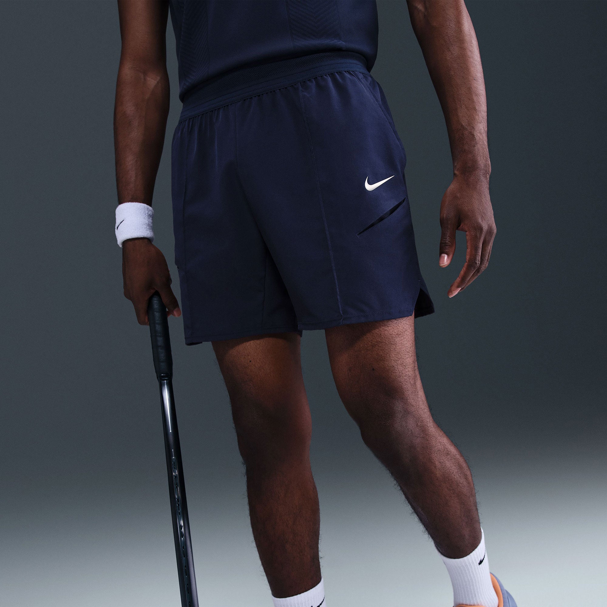 NikeCourt Slam New York Men's Dri-FIT 6-Inch Tennis Shorts - Dark Blue (3)