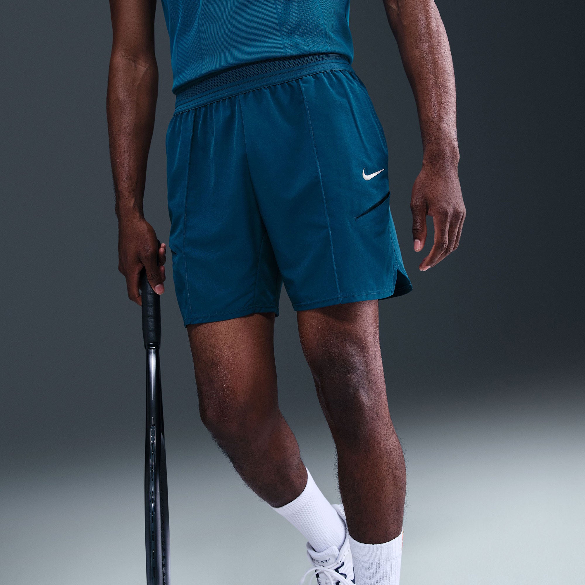 NikeCourt Slam New York Men's Dri-FIT 6-Inch Tennis Shorts - Blue (3)