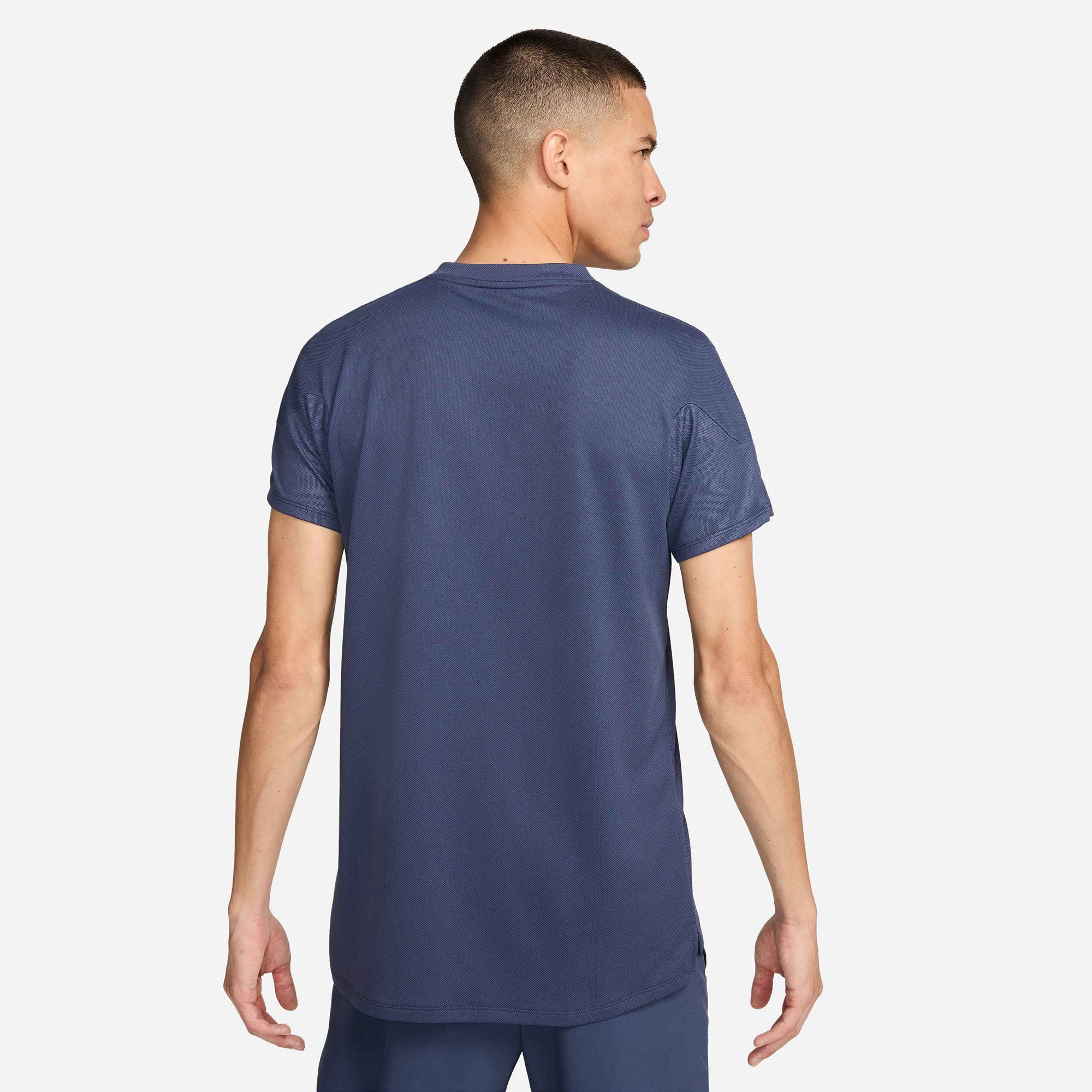 NikeCourt Slam Paris Men's Dri-FIT Tennis Shirt - Blue (2)