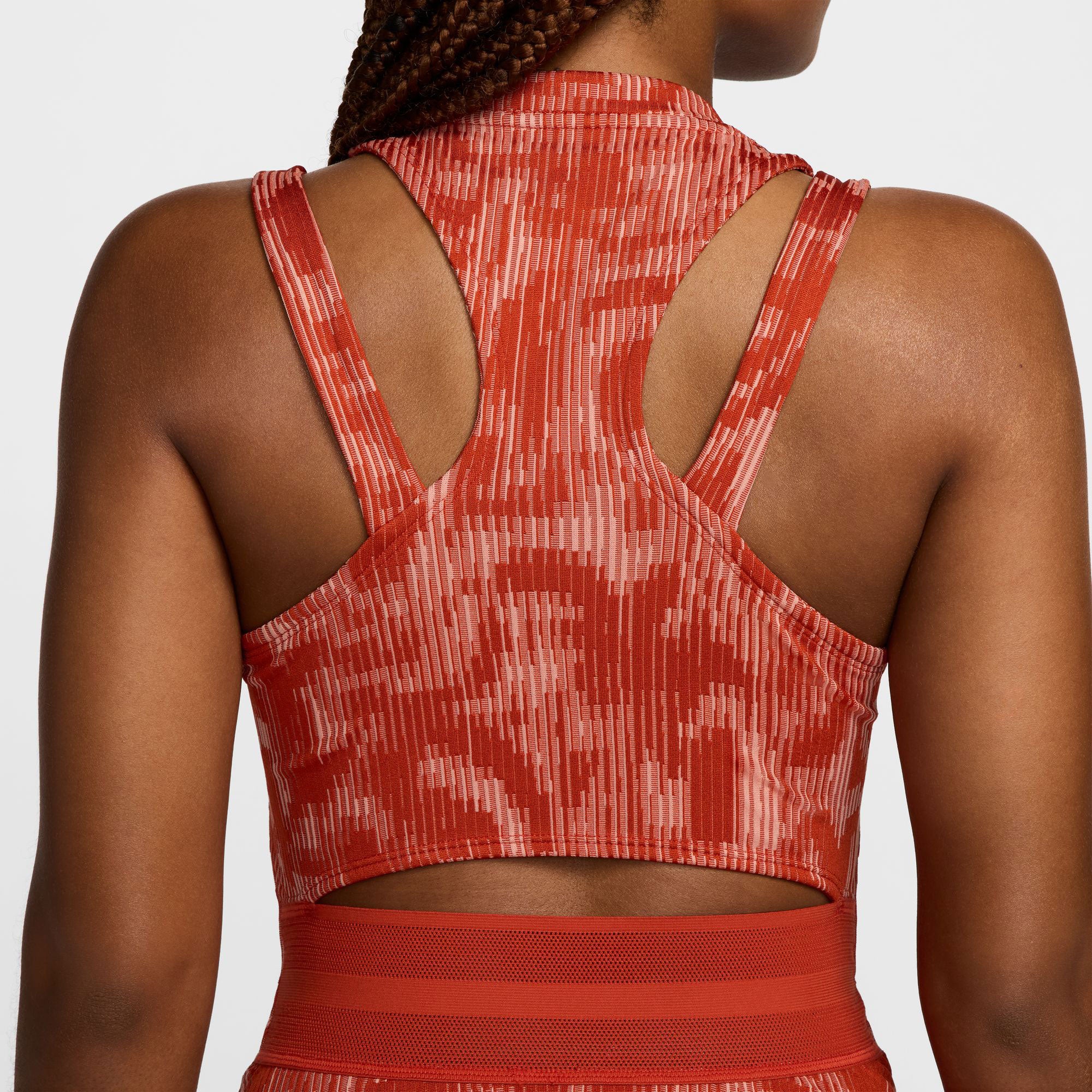 NikeCourt Slam Paris Women's Dri-FIT Tennis Dress - Orange (4)