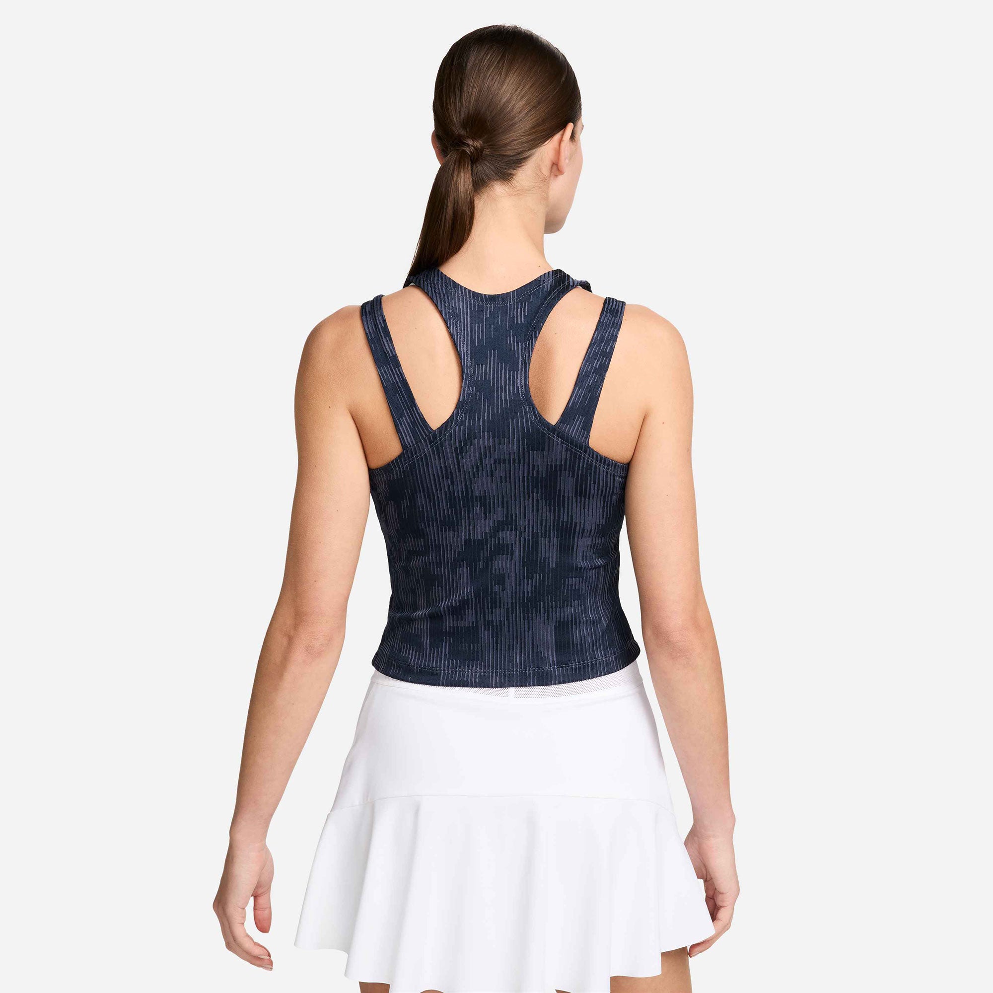 NikeCourt Slam Paris Women's Dri-FIT Tennis Tank - Dark Blue (2)