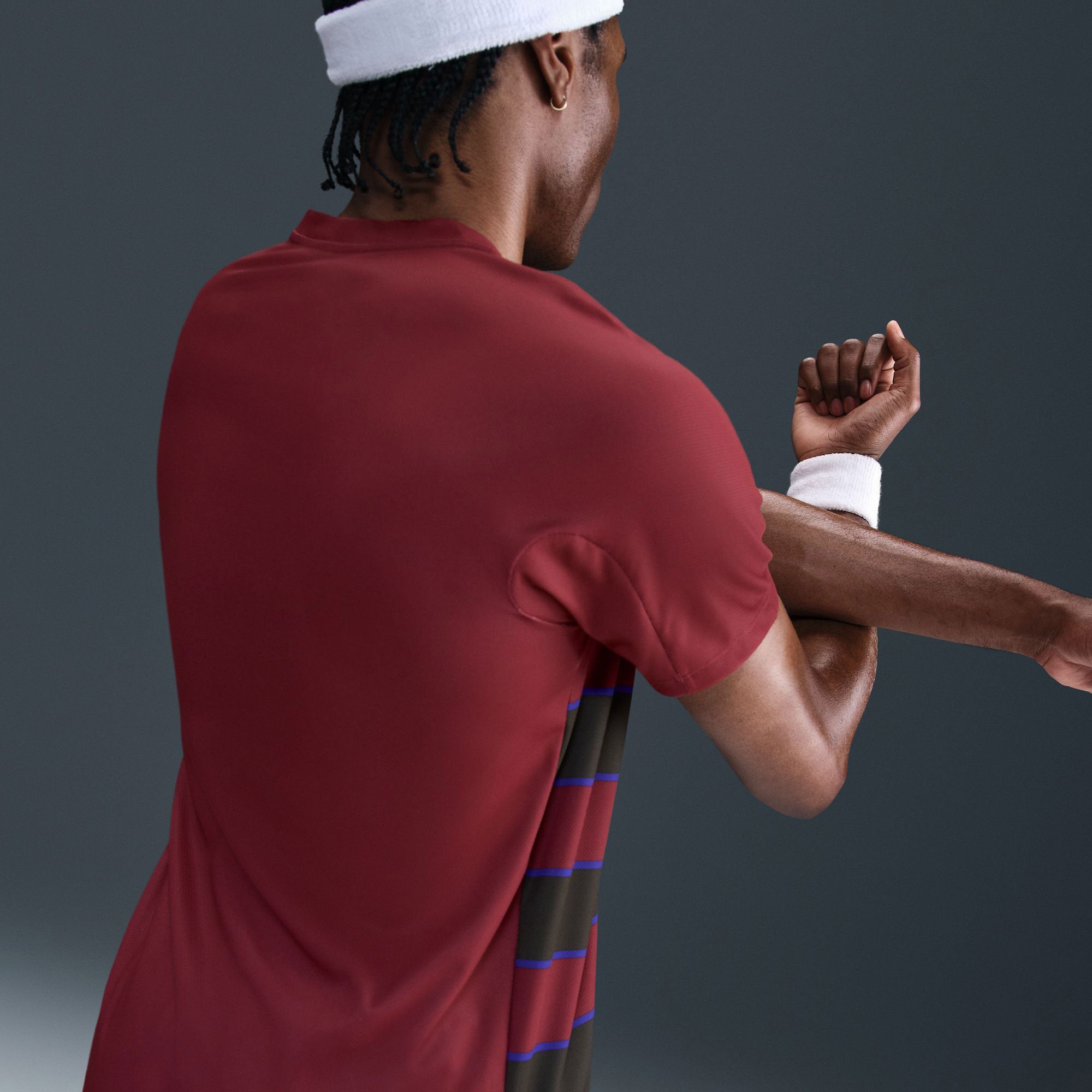 NikeCourt Slam RG Men's Dri-FIT ADV Tennis Shirt - Red (2)