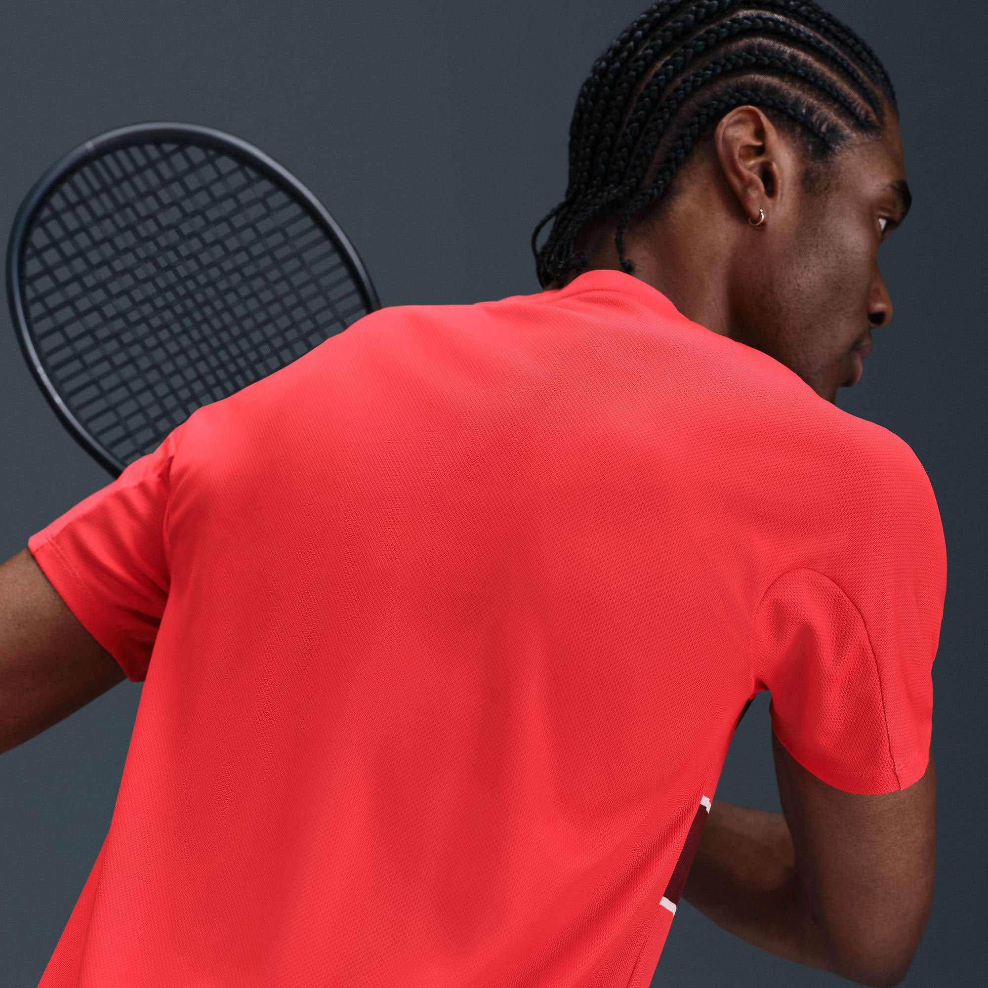 NikeCourt Slam RG Men's Dri-FIT ADV Tennis Shirt - Red (2)