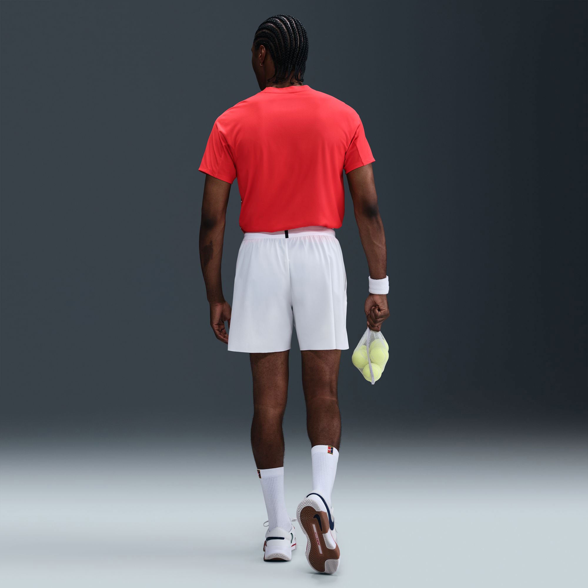 NikeCourt Slam RG Men's Dri-FIT ADV Tennis Shirt - Red (5)
