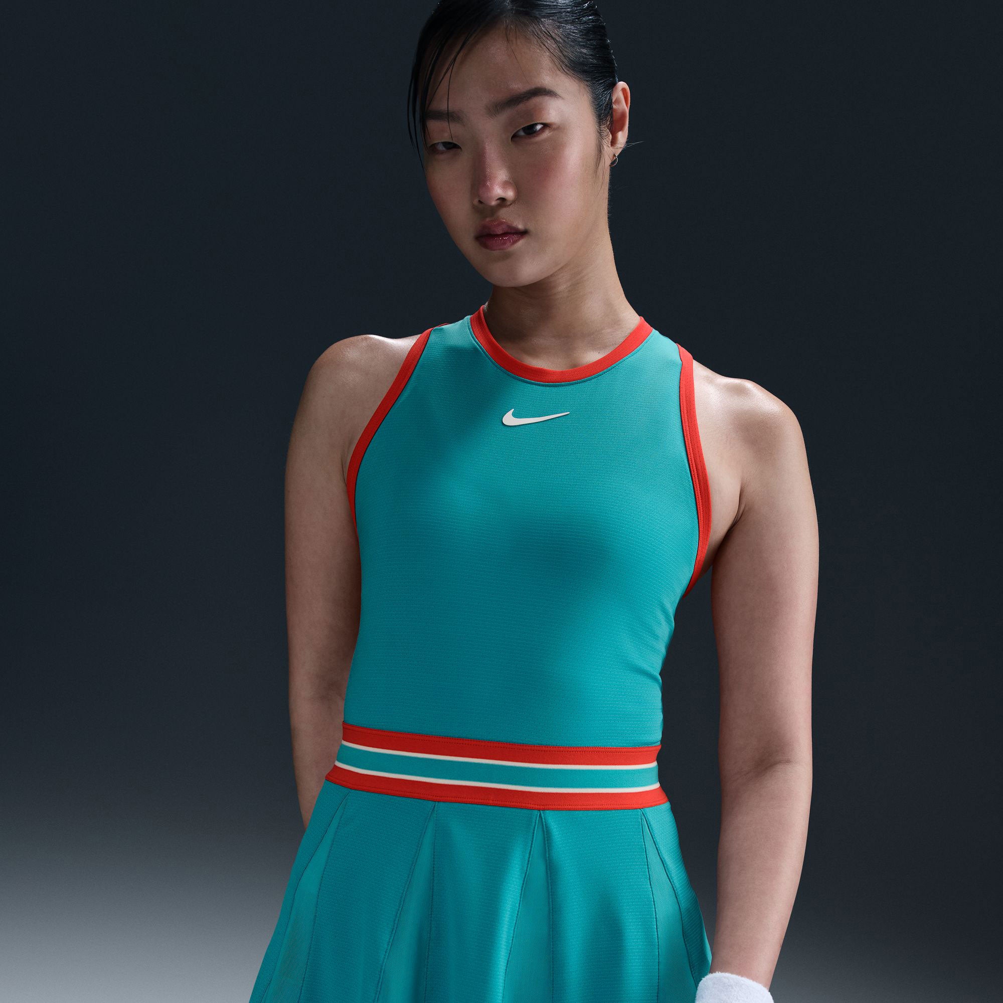 NikeCourt Slam RG Women's Dri-FIT Tennis Dress - Green (3)