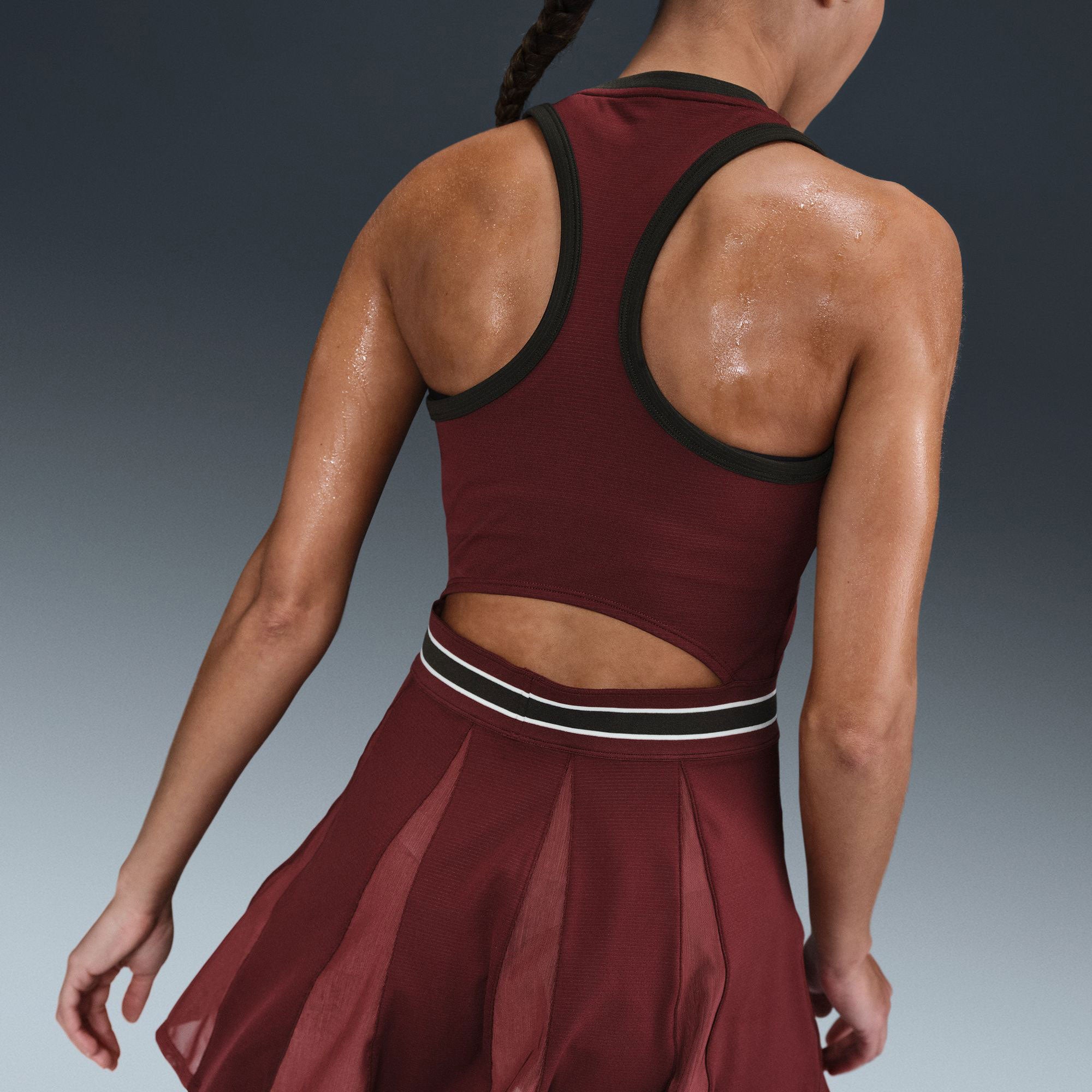 NikeCourt Slam RG Women's Dri-FIT Tennis Dress - Red (4)