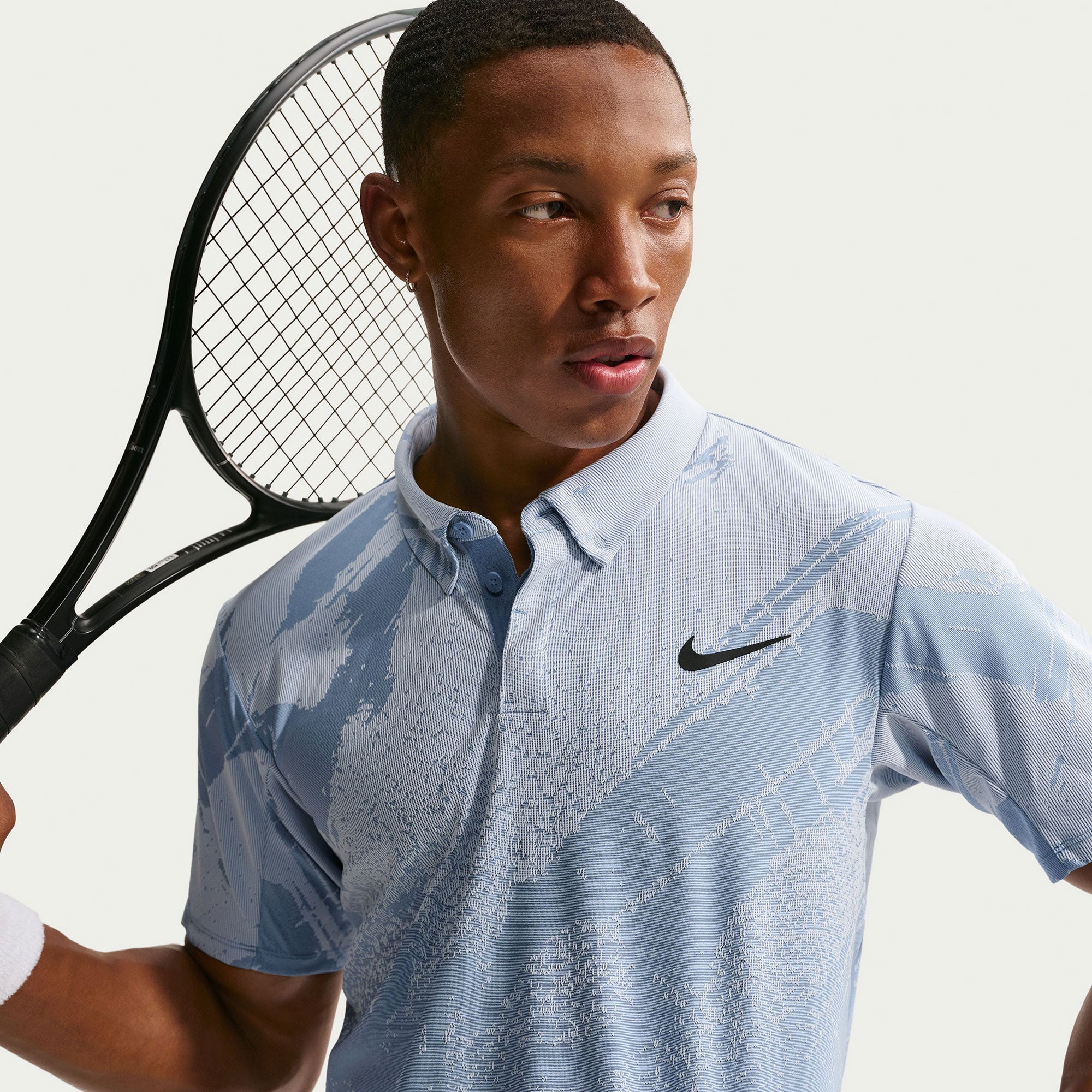 NikeCourt Slam Roland Garros Men's Dri-FIT ADV Tennis Polo - Blue (3)