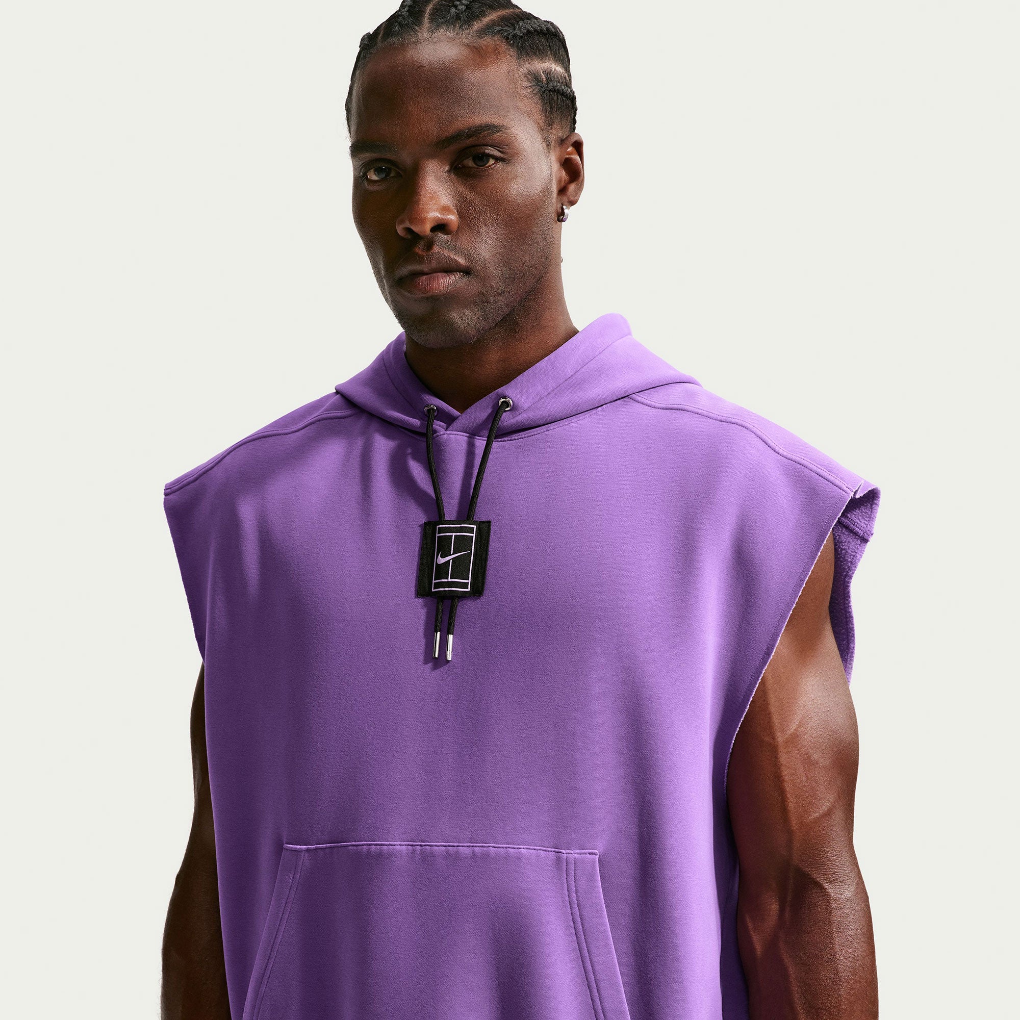 NikeCourt Slam Paris Men's Tennis Sleeveless Pullover Hoodie