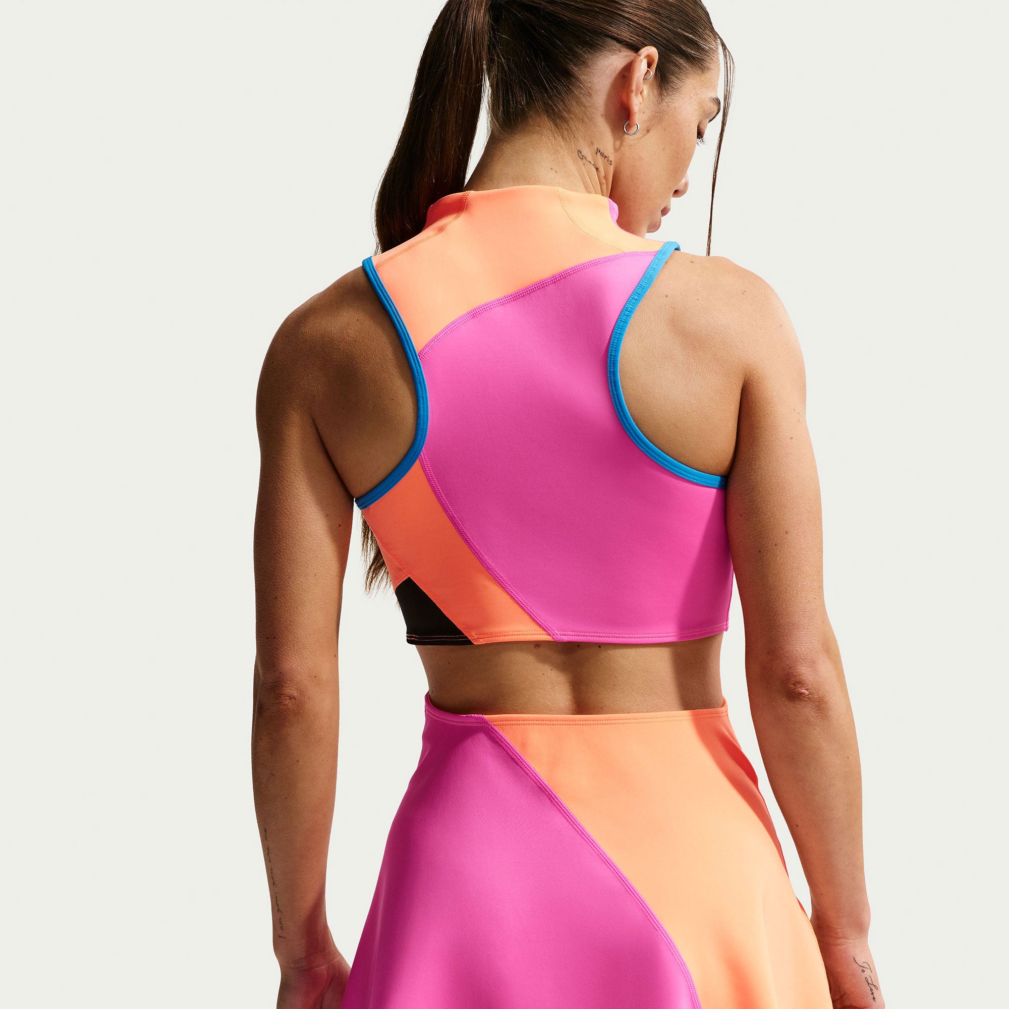 NikeCourt Slam Women's Dri-FIT Tennis Dress - Pink (4)