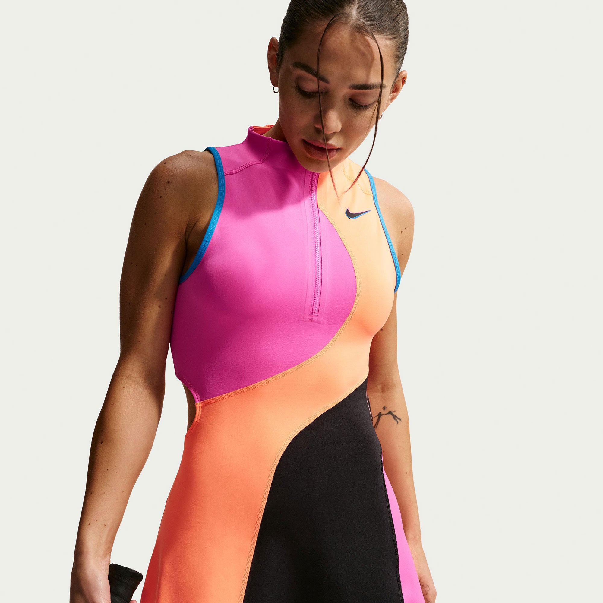 NikeCourt Slam Women's Dri-FIT Tennis Dress - Pink (5)