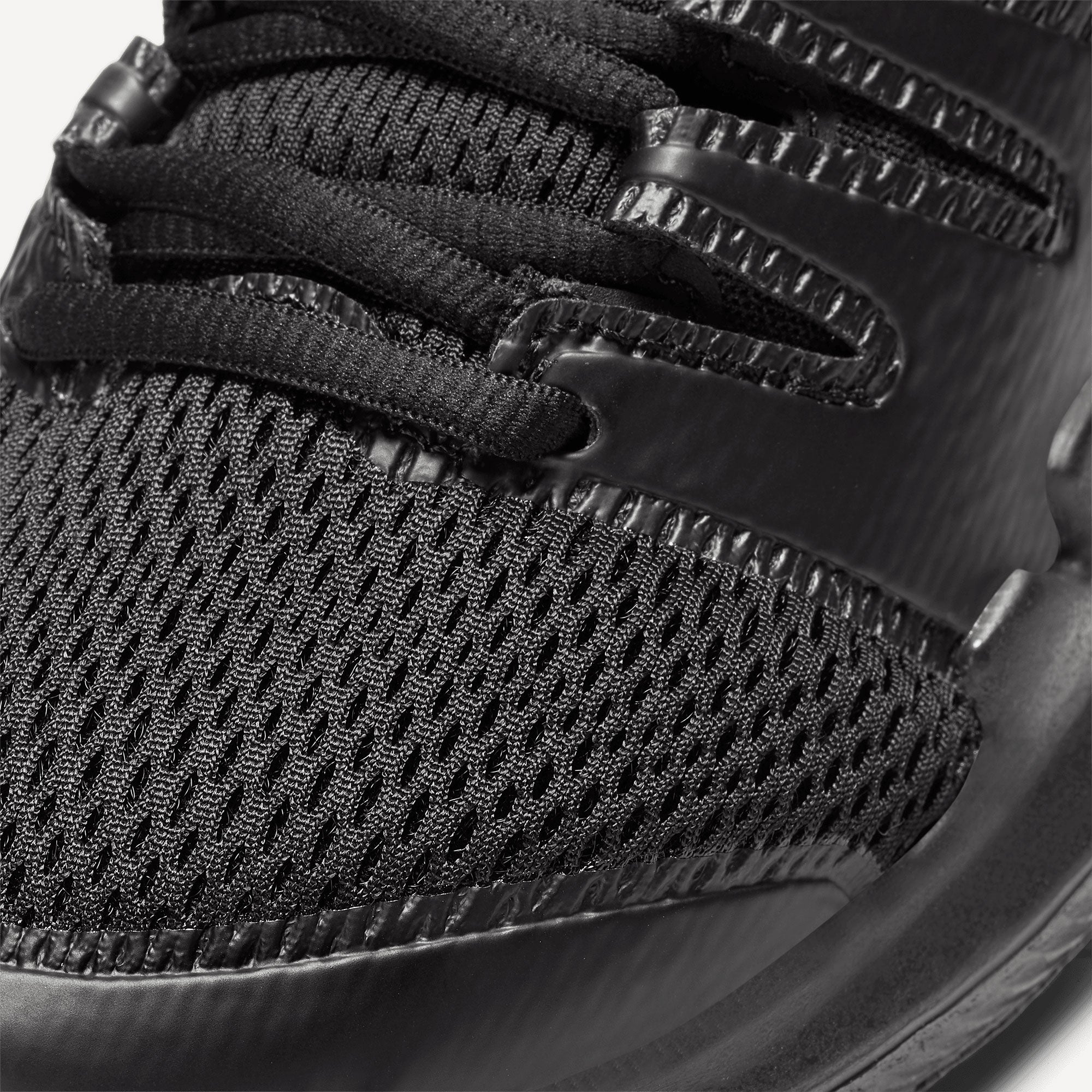 NikeCourt Vapor X Kids' Tennis Shoes - Black (7)