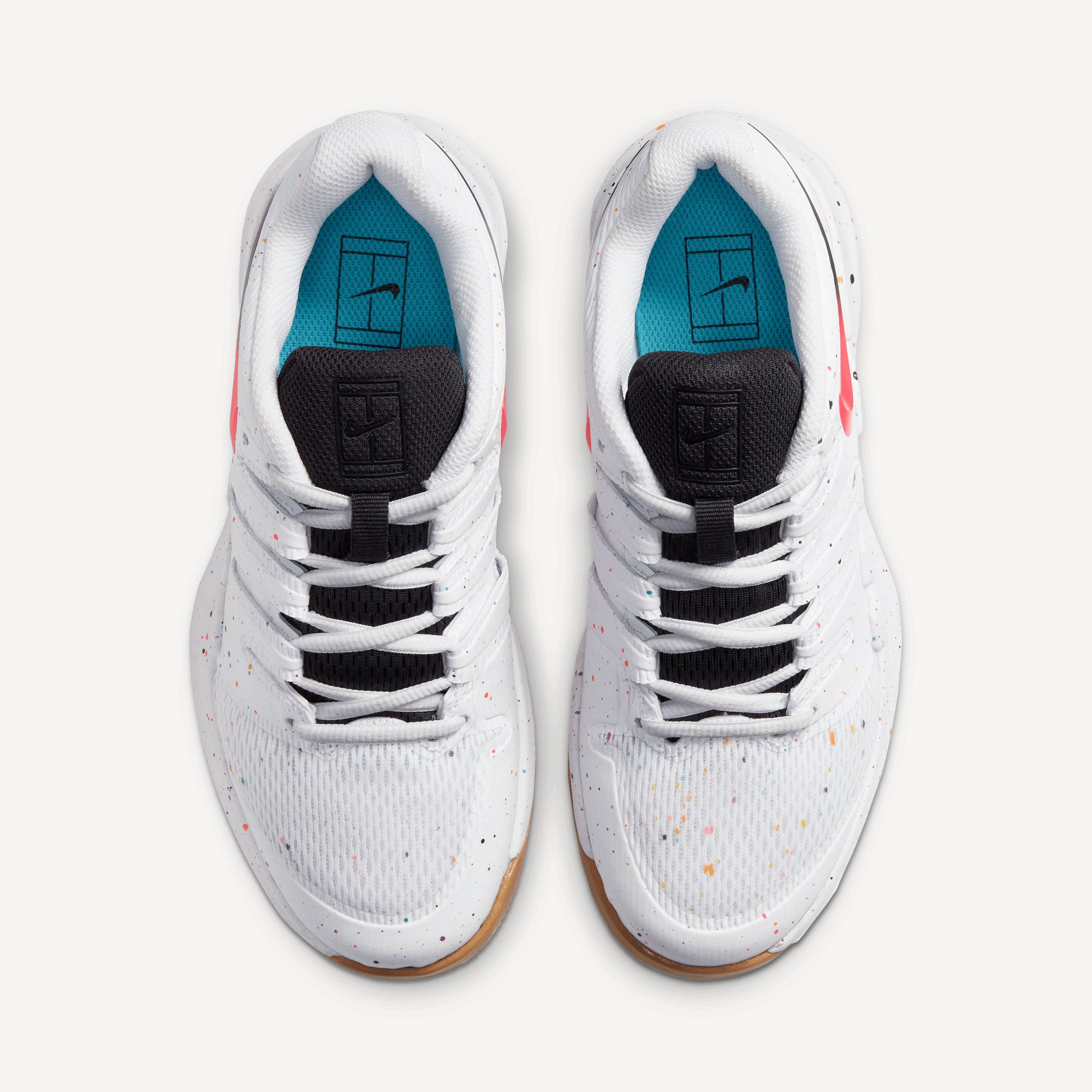 NikeCourt Vapor X Kids' Tennis Shoes - White (6)