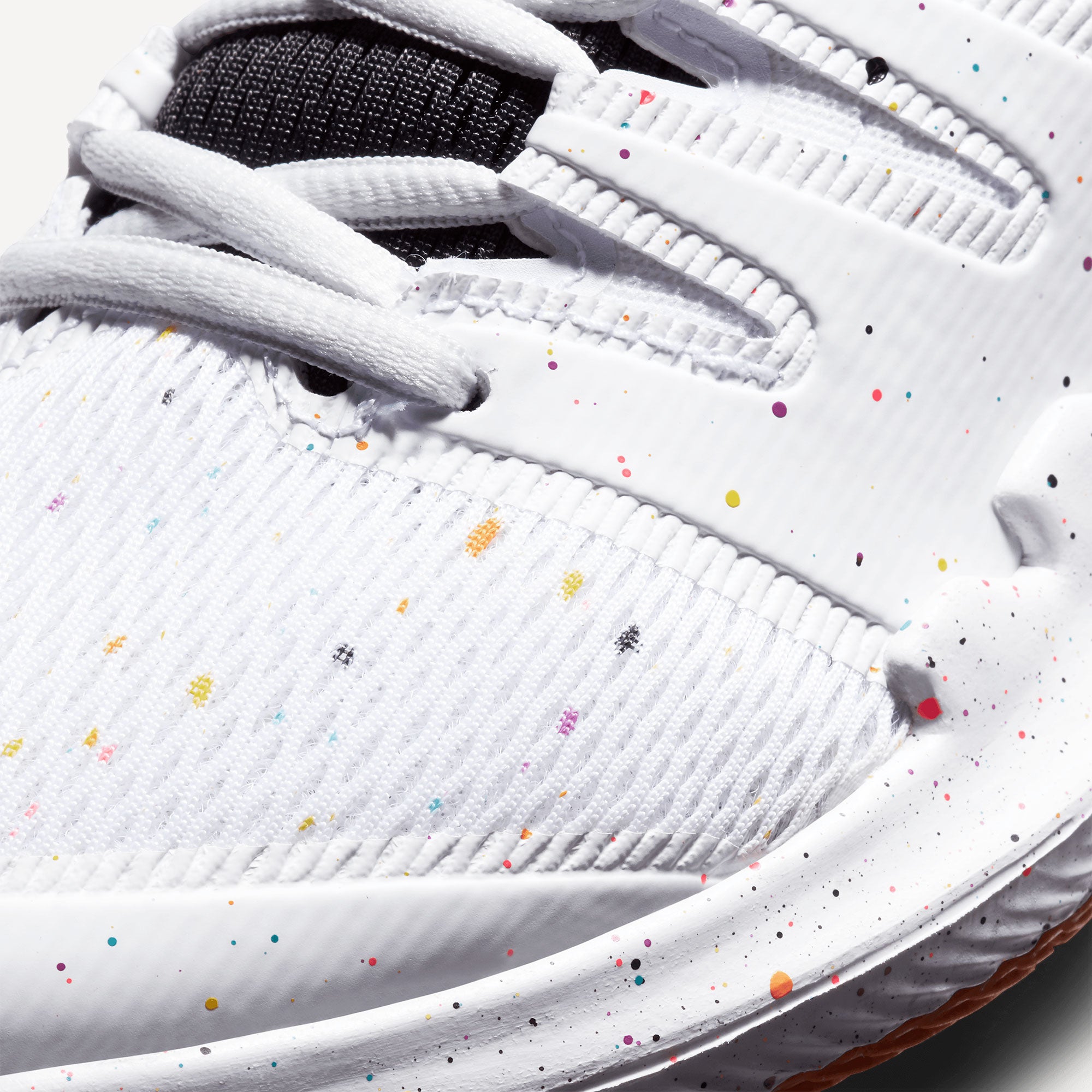 NikeCourt Vapor X Kids' Tennis Shoes - White (7)