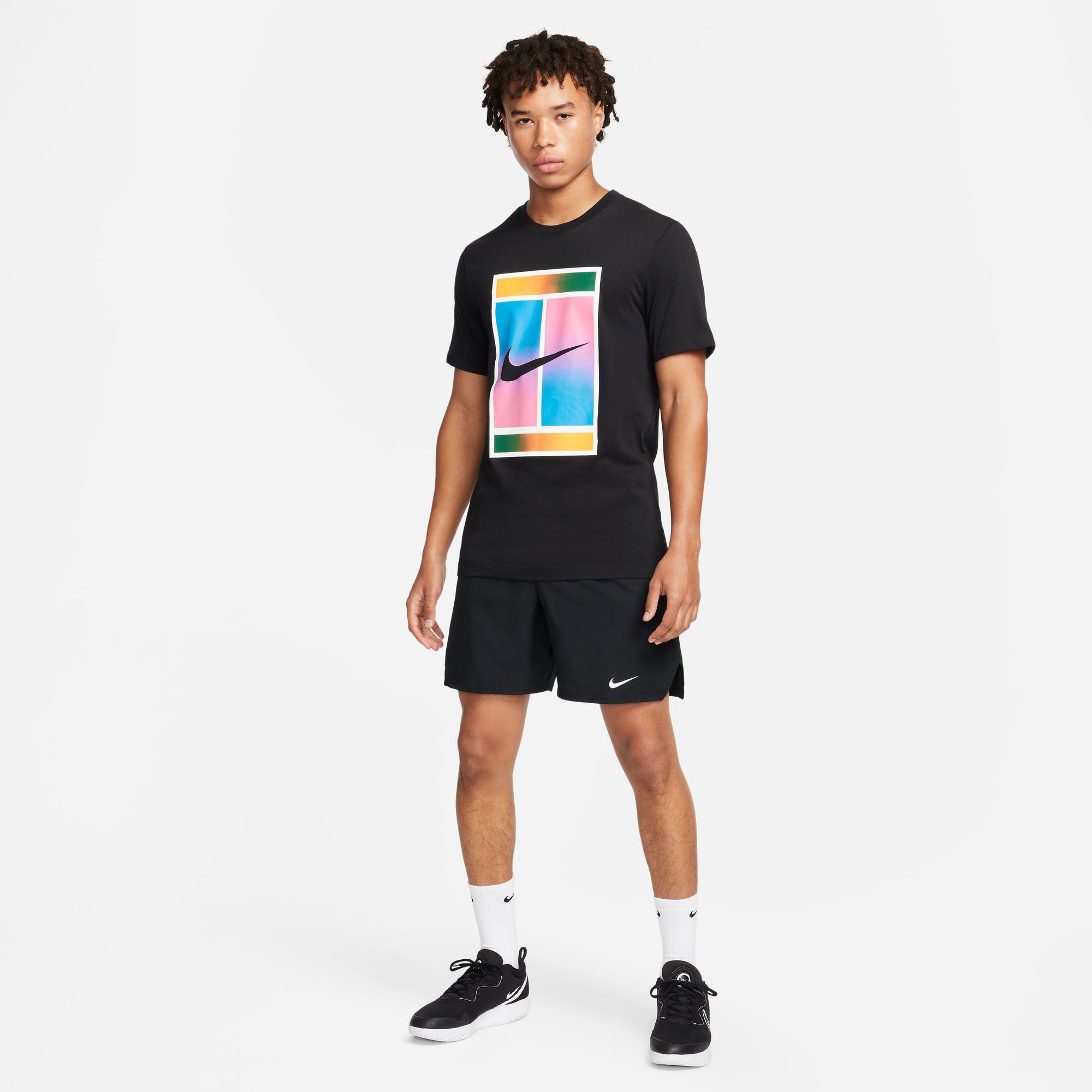 NikeCourt Victory Men's Dri-FIT 7-Inch Tennis Shorts - Black (7)