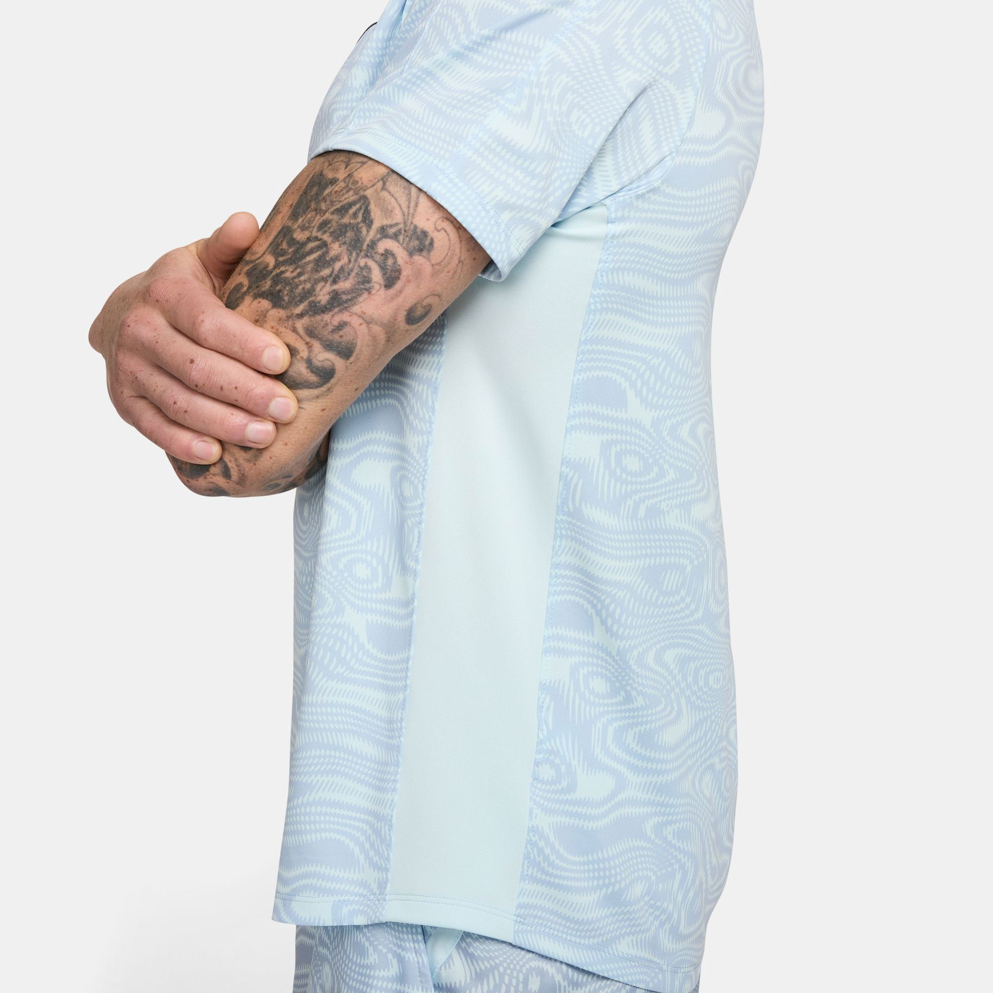 NikeCourt Victory Men's Dri-FIT Printed Tennis Shirt - Blue (5)