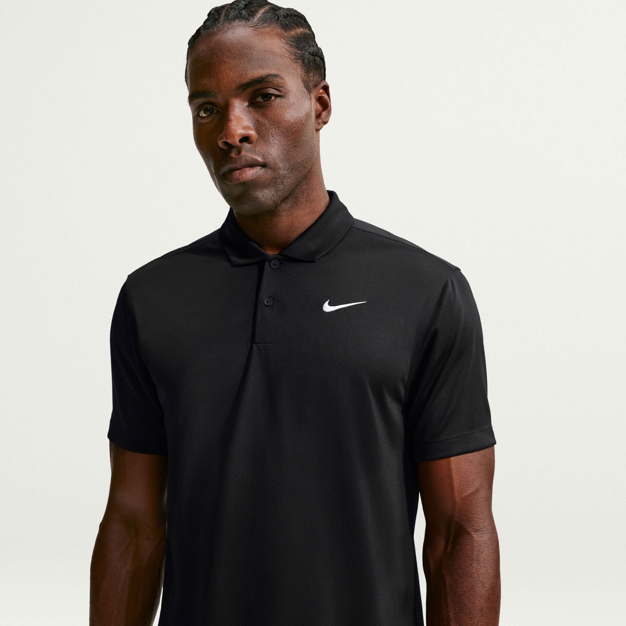 NikeCourt Victory Men's Dri-FIT Tennis Polo - Black (1)