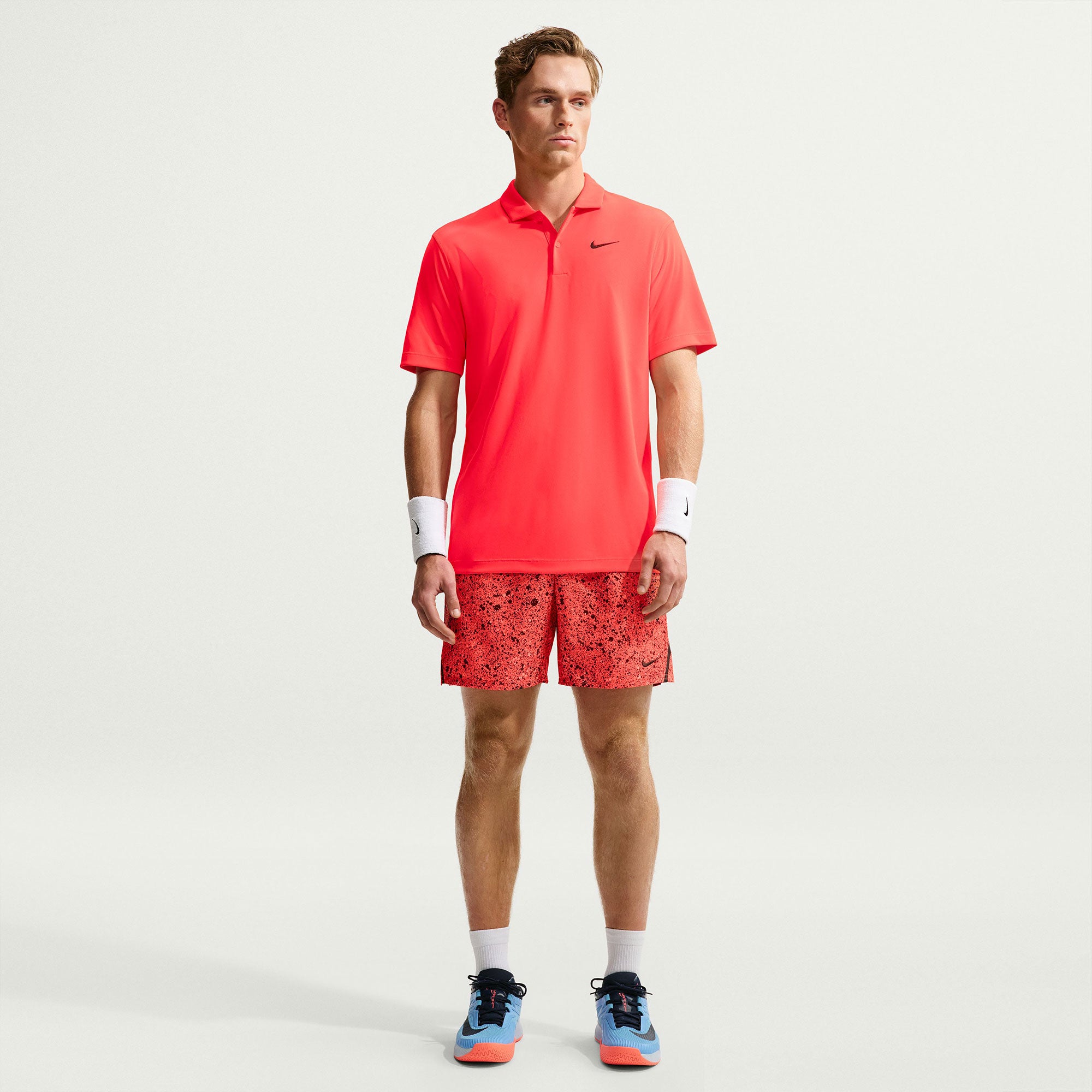 NikeCourt Victory Men's Dri-FIT Tennis Polo - Red (4)