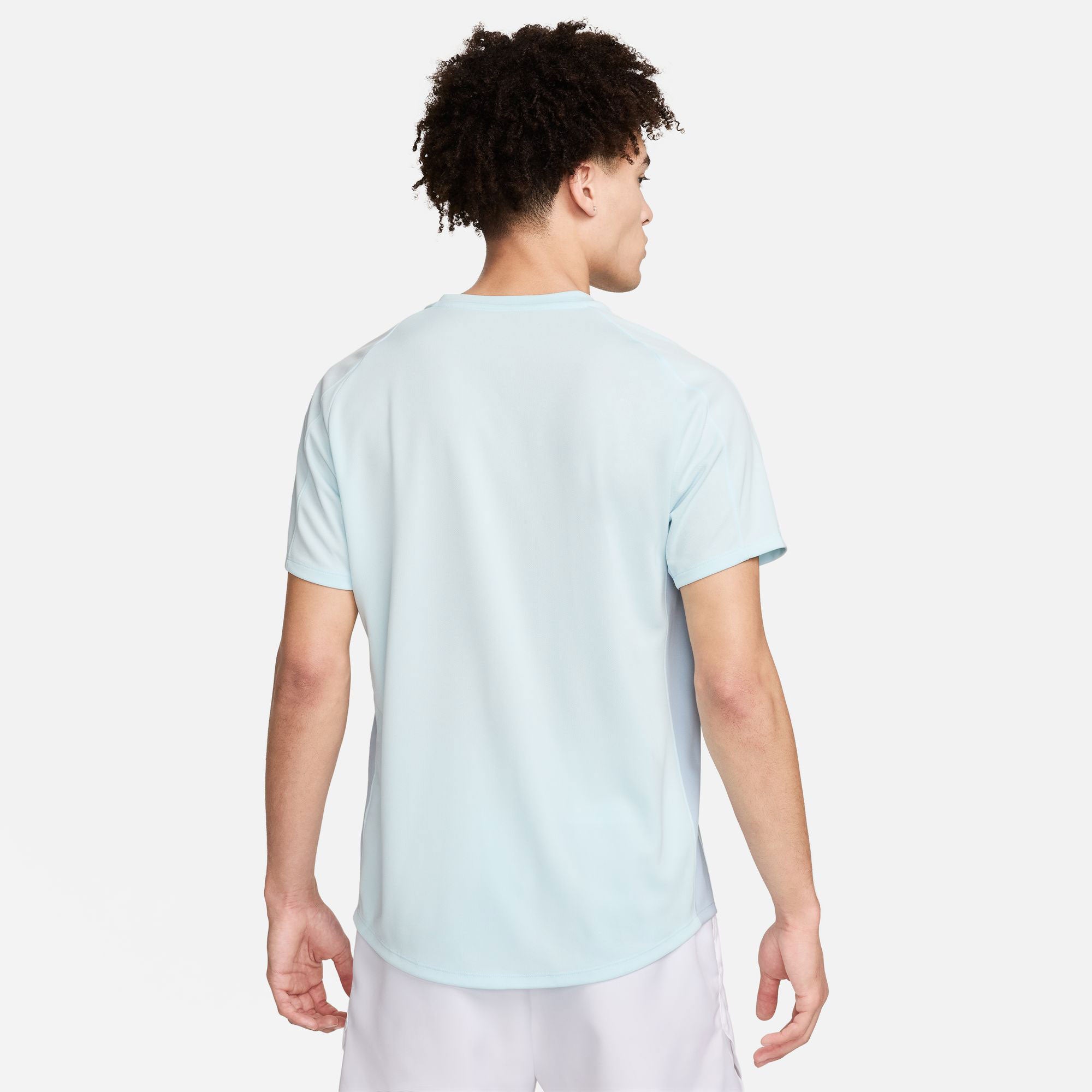NikeCourt Victory Men's Dri-FIT Tennis Shirt - Blue (2)