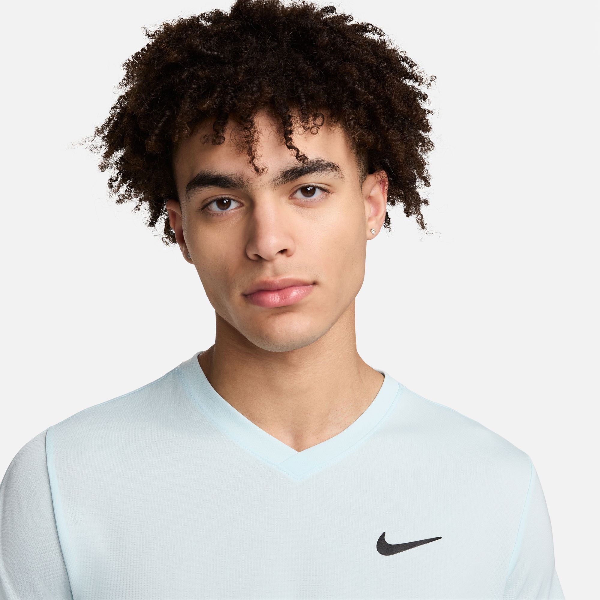 NikeCourt Victory Men's Dri-FIT Tennis Shirt - Blue (3)
