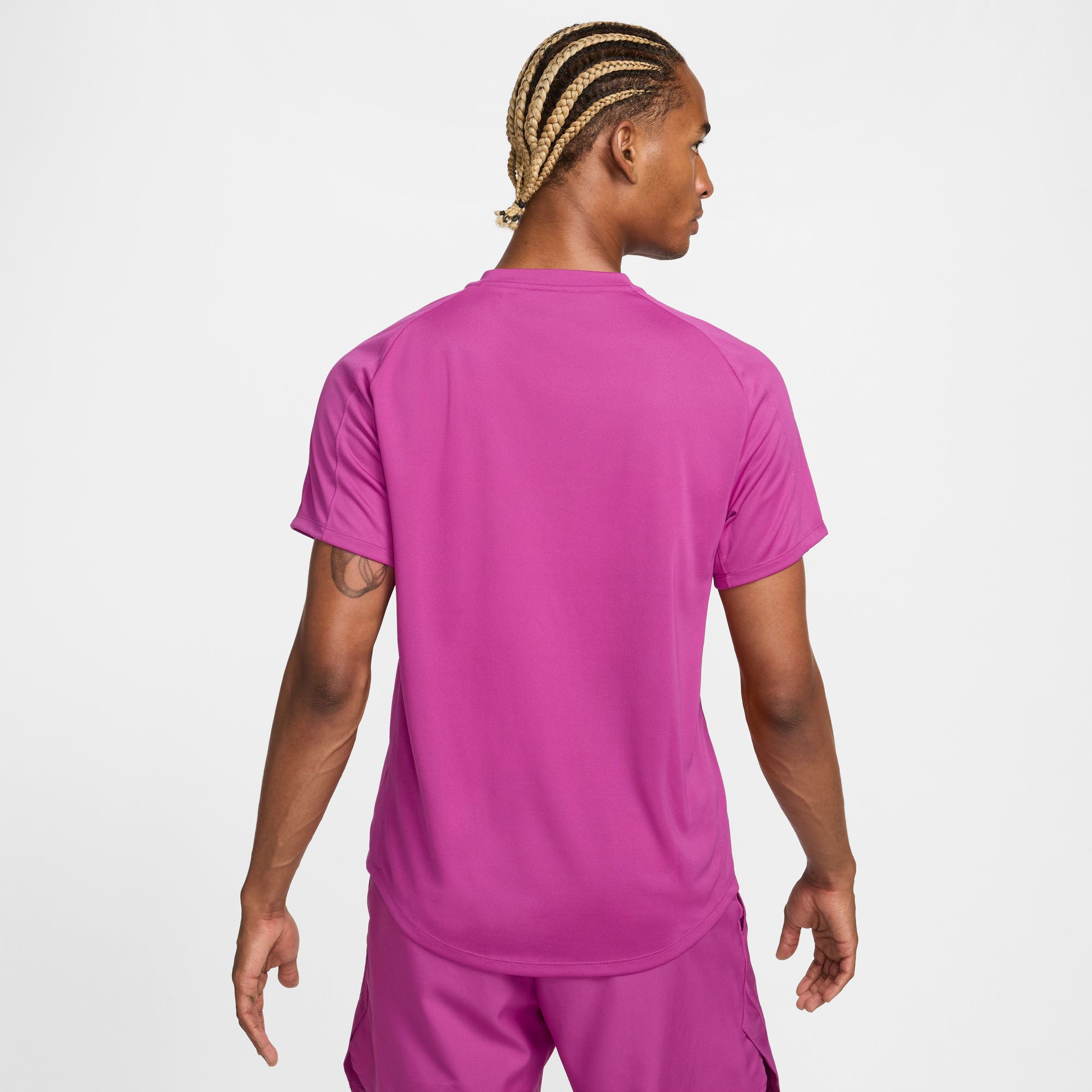 NikeCourt Victory Men's Dri-FIT Tennis Shirt - Purple (2)