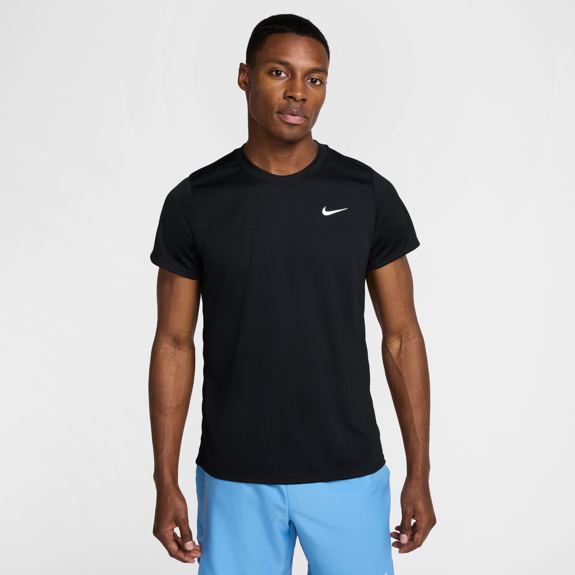 NikeCourt Victory Men's Dri-FIT Tennis Shirt - Black (1)