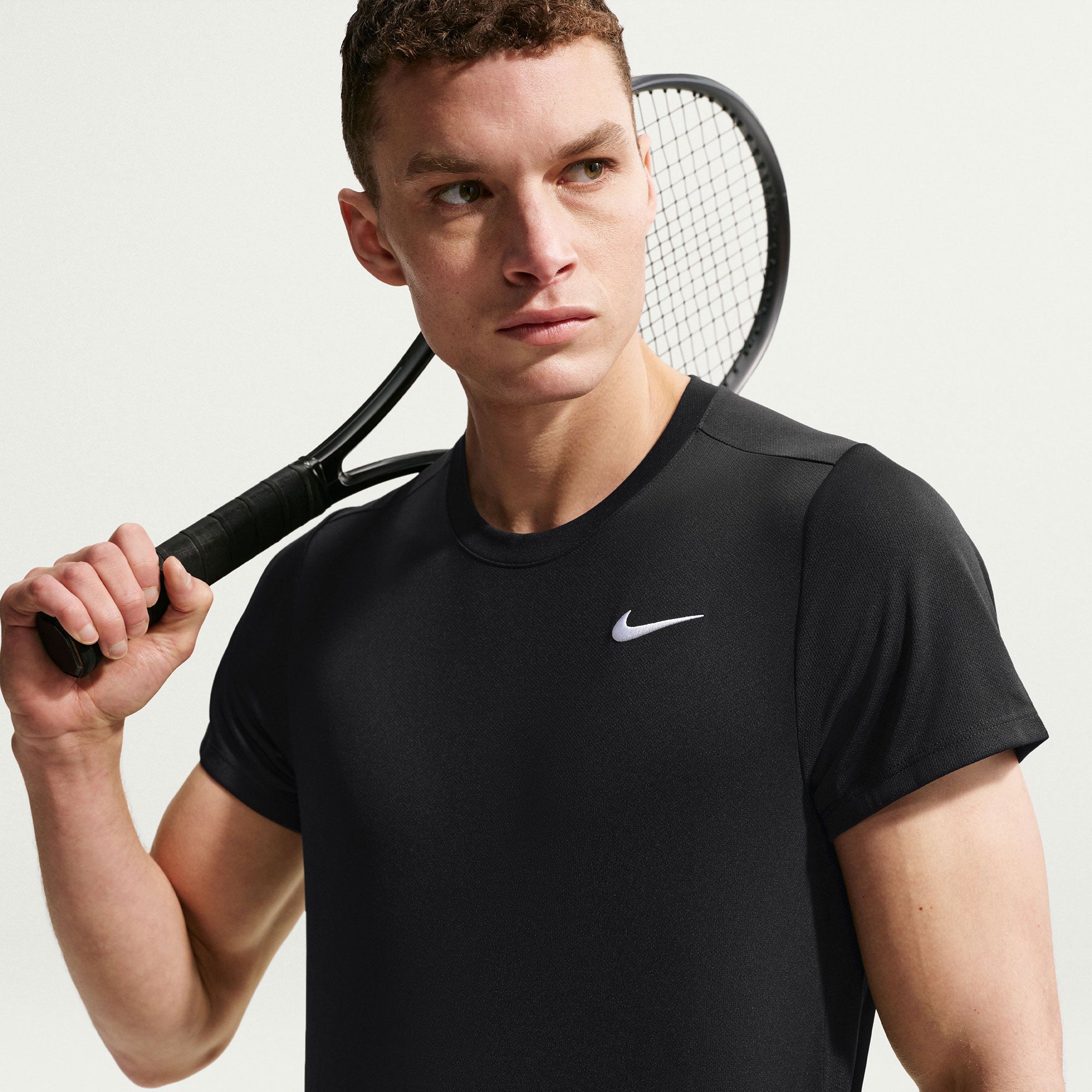 NikeCourt Victory Men's Dri-FIT Tennis Shirt - Black (3)