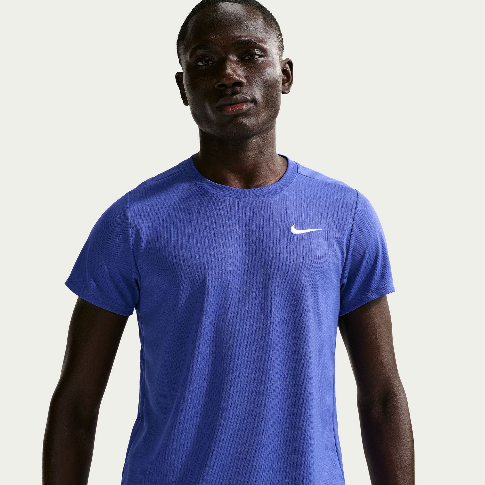 NikeCourt Victory Men's Dri-FIT Tennis Shirt - Blue (1)