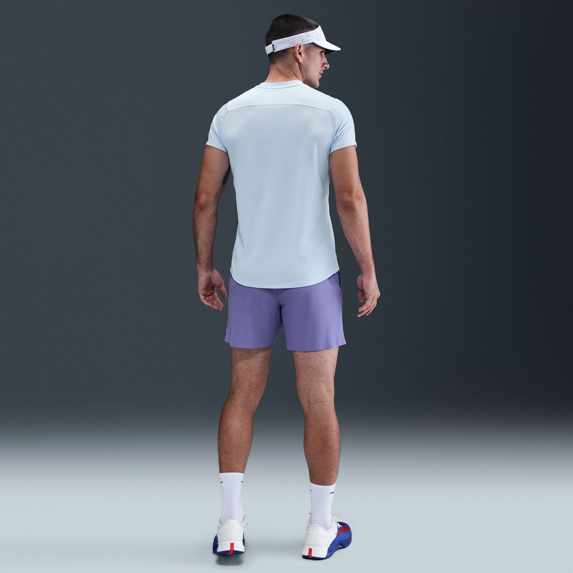 NikeCourt Victory Men's Dri-FIT Tennis Shirt - Blue (5)