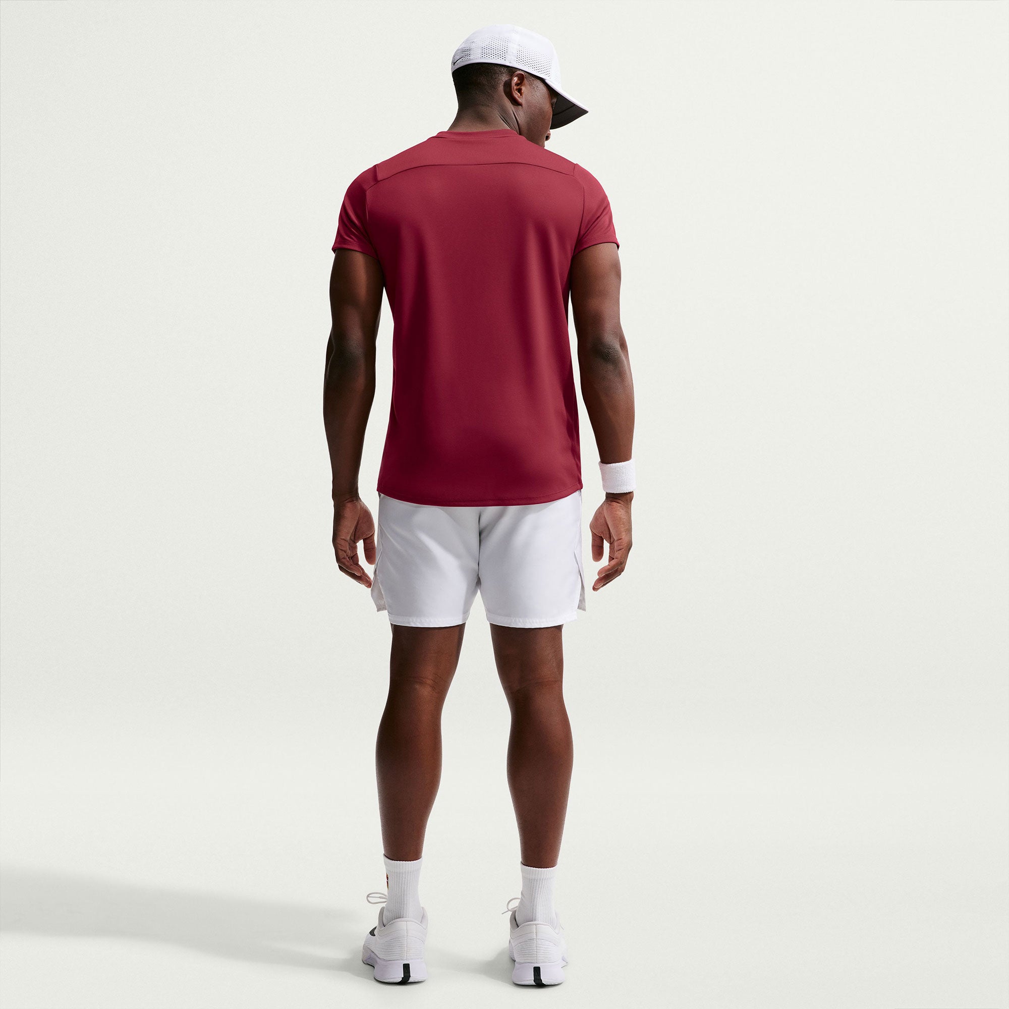 NikeCourt Victory Men's Dri-FIT Tennis Shirt - Red (5)